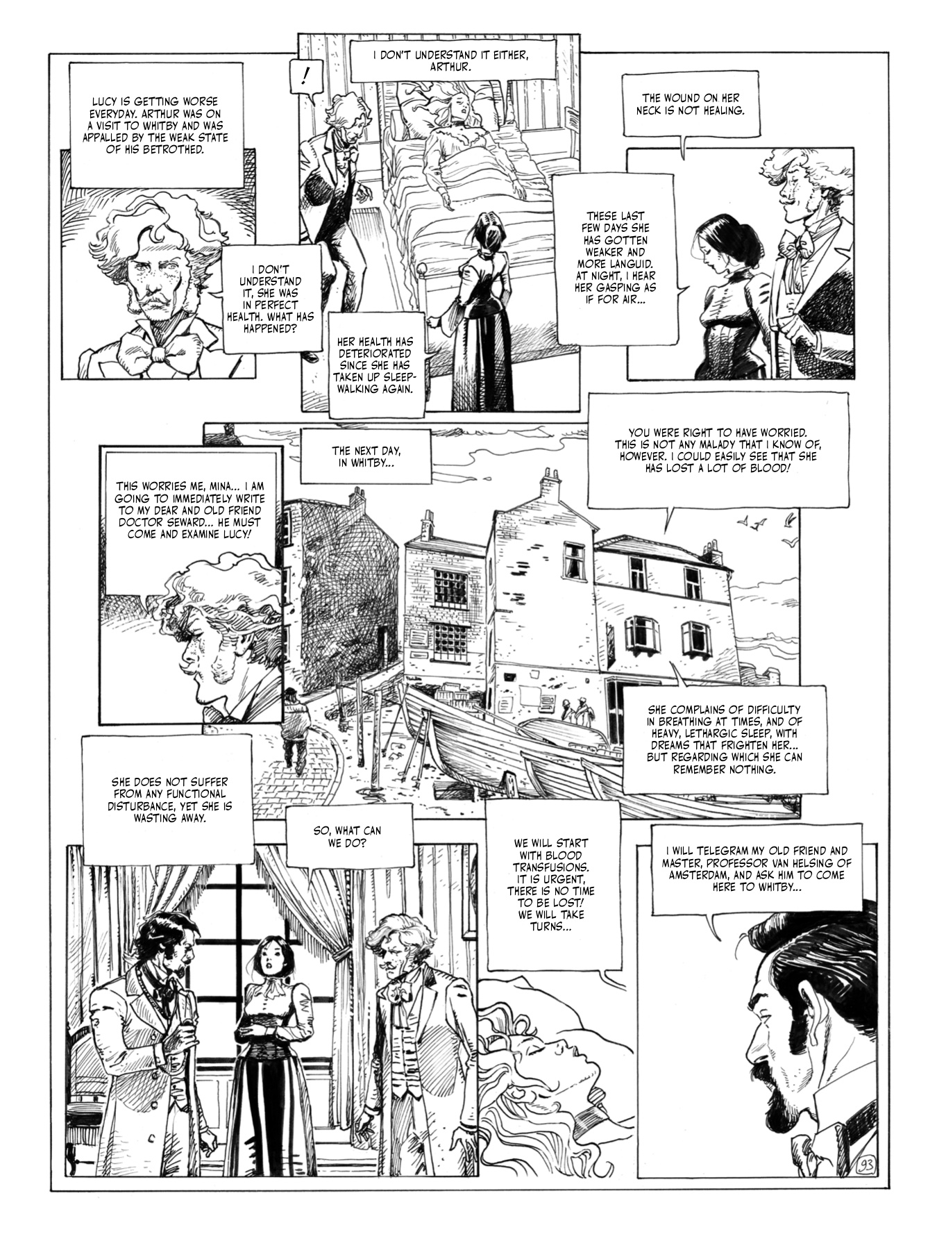 Read online Bram Stoker's Dracula by Georges Bess comic -  Issue # TPB (Part 1) - 90