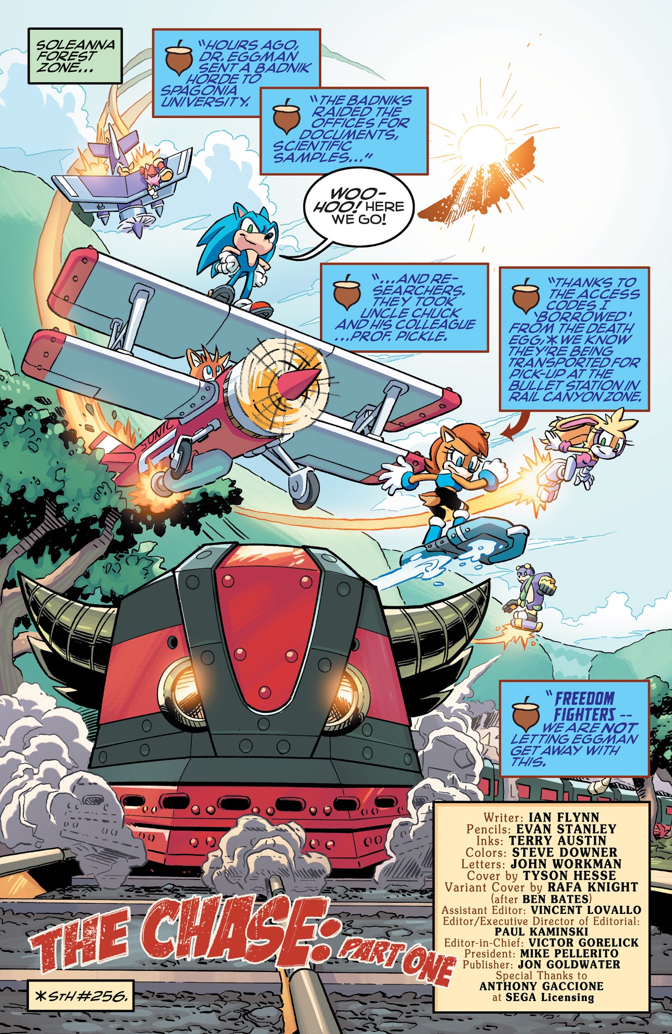 Read online Sonic The Hedgehog comic -  Issue #258 - 2
