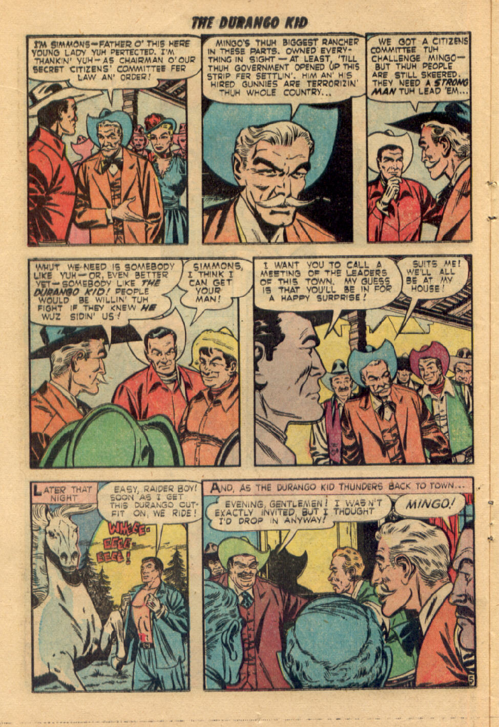 Read online Charles Starrett as The Durango Kid comic -  Issue #14 - 13