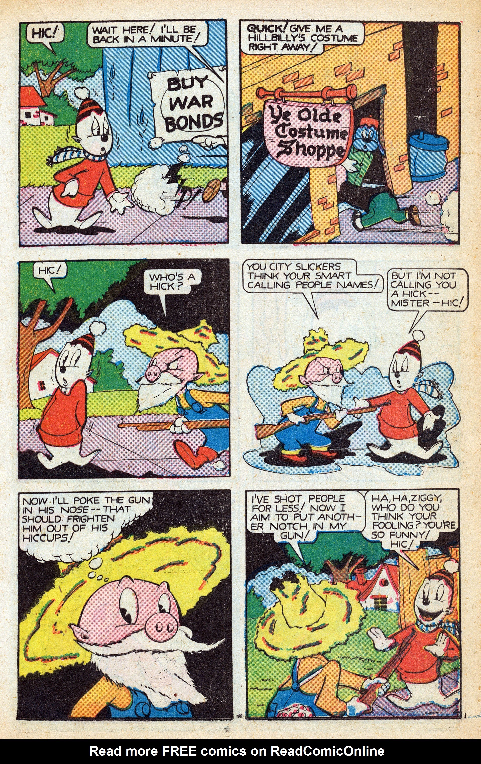 Read online Ziggy Pig-Silly Seal Comics (1944) comic -  Issue #1 - 25