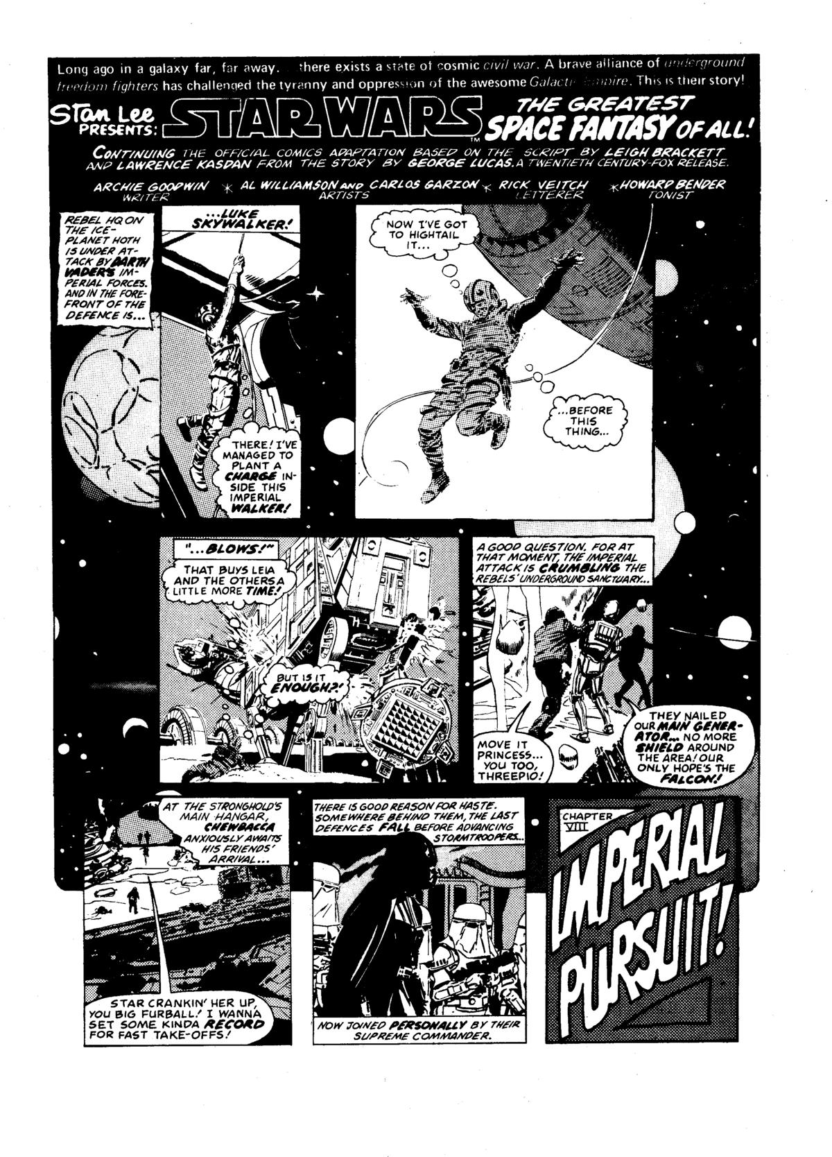 Read online Star Wars Weekly: The Empire Strikes Back comic -  Issue #125 - 3