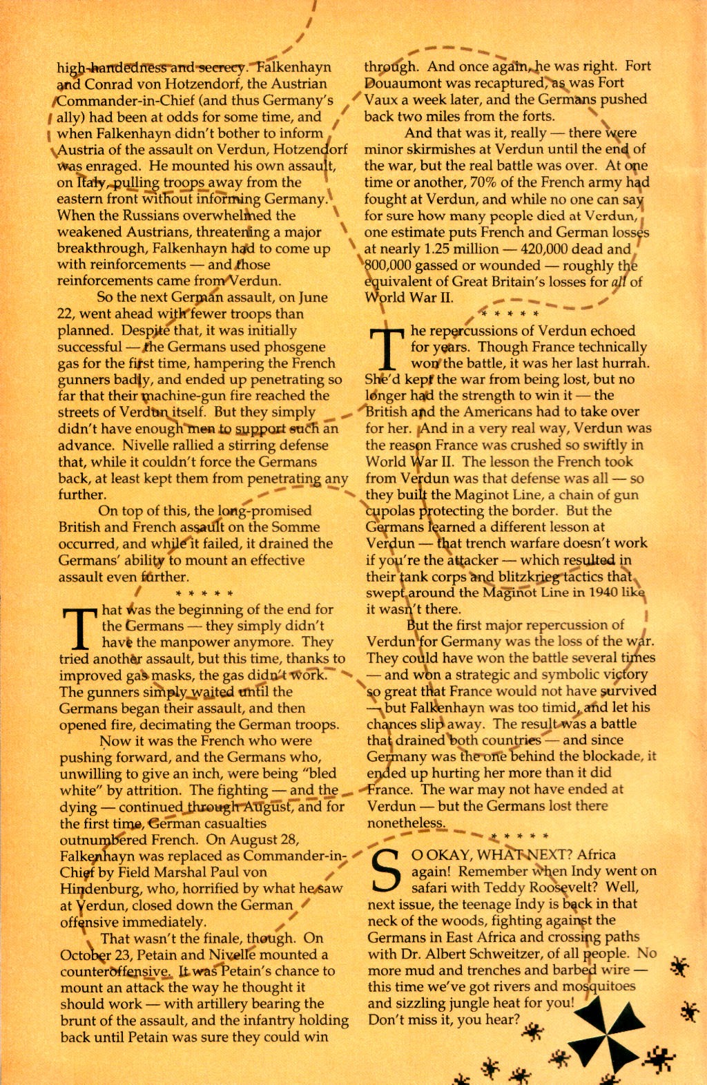 Read online Young Indiana Jones Chronicles comic -  Issue #6 - 30