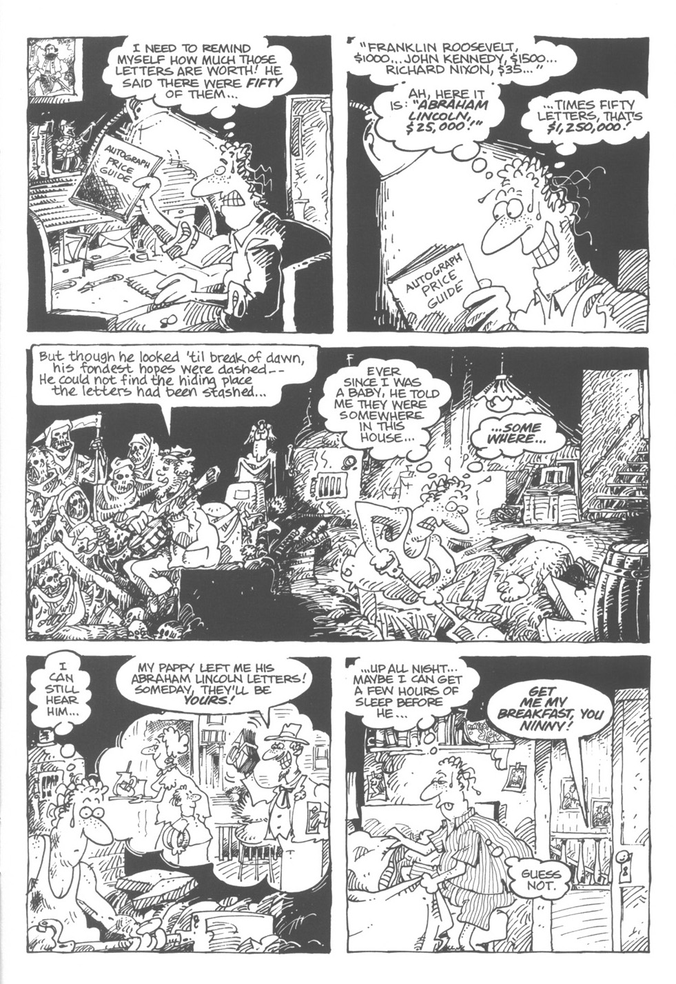 Read online Sergio Aragonés Boogeyman comic -  Issue #3 - 23