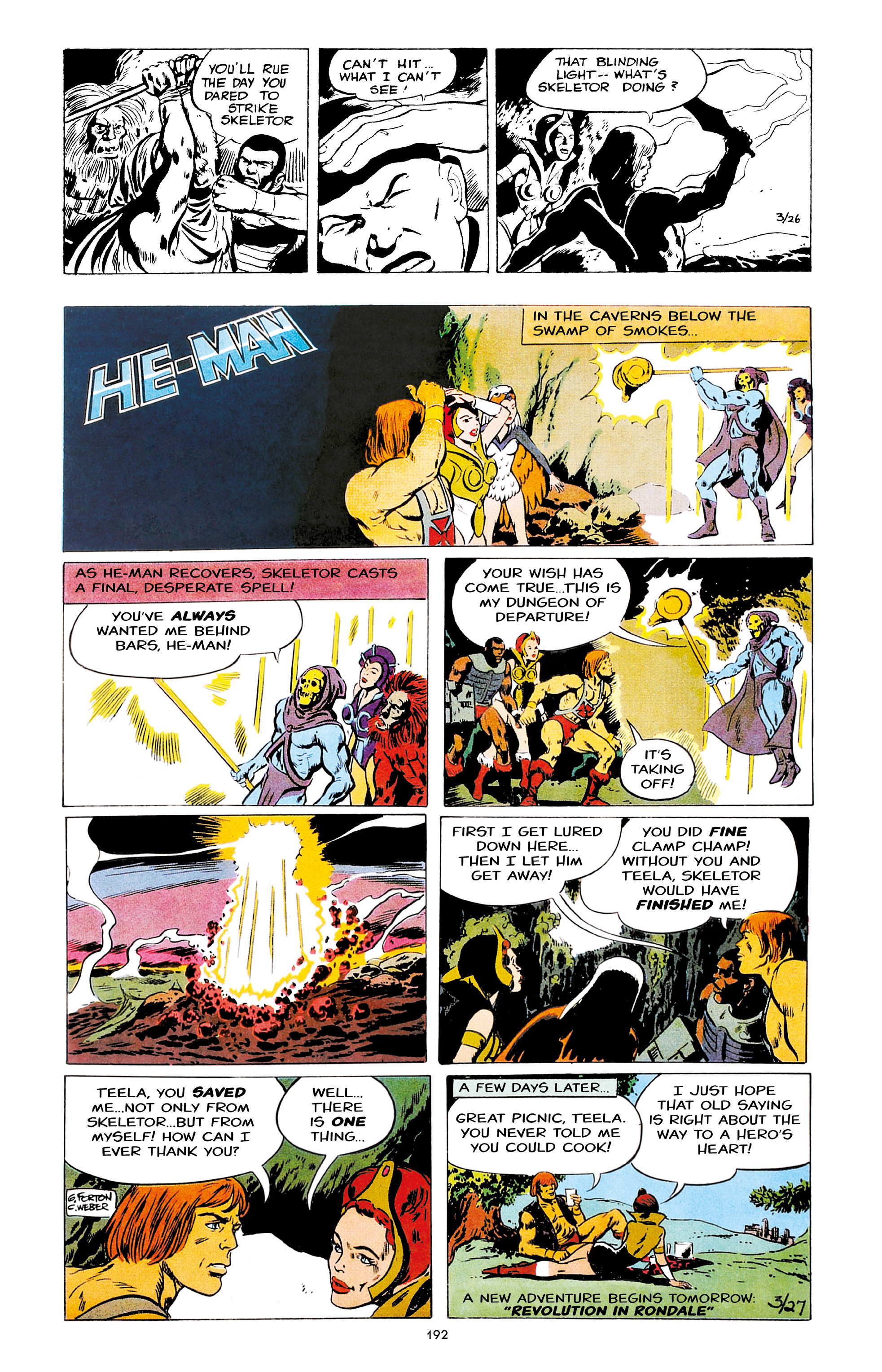 Read online He-Man and the Masters of the Universe: The Newspaper Comic Strips comic -  Issue # TPB (Part 2) - 92