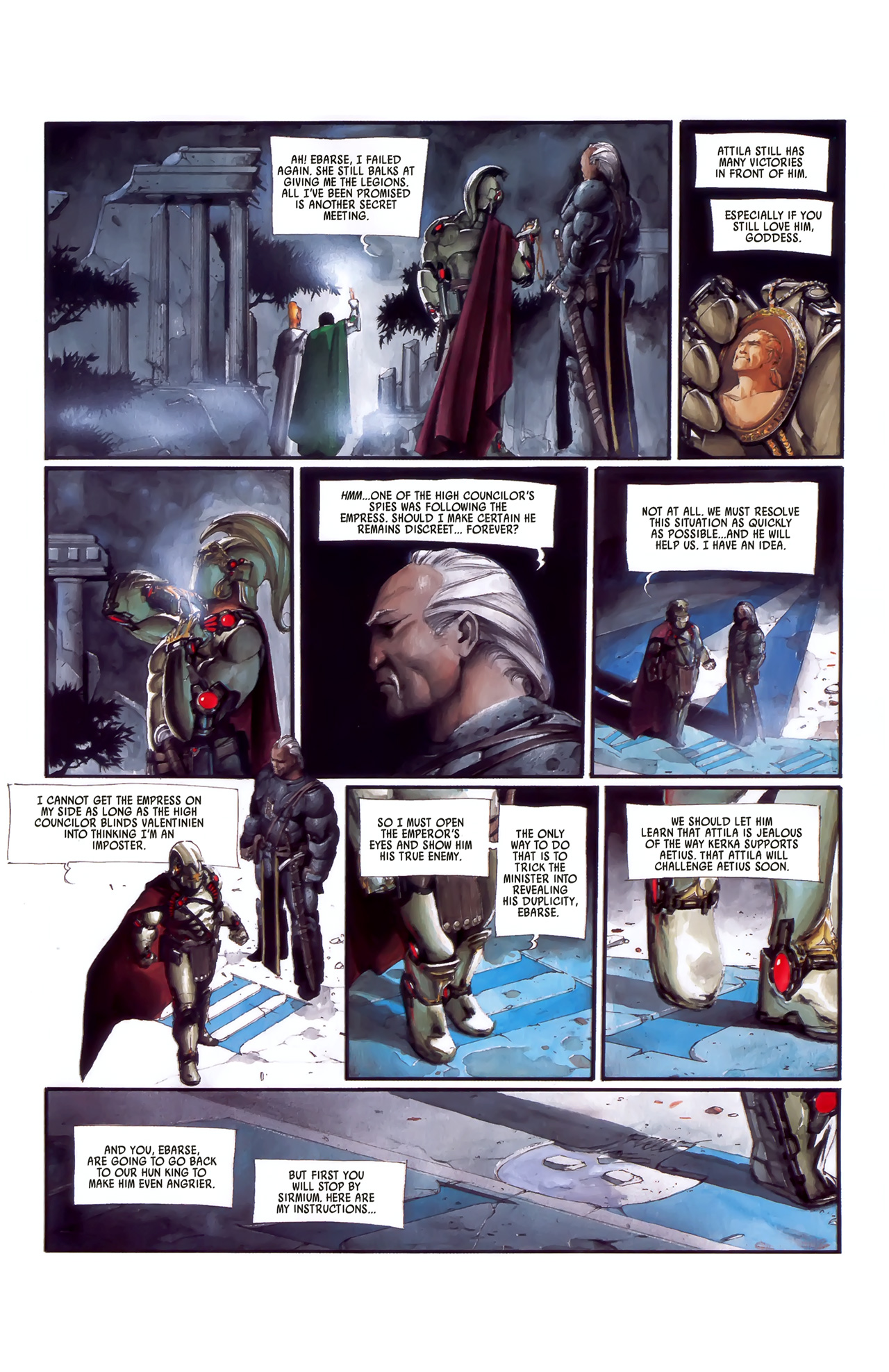 Read online Scourge of the Gods comic -  Issue #3 - 25