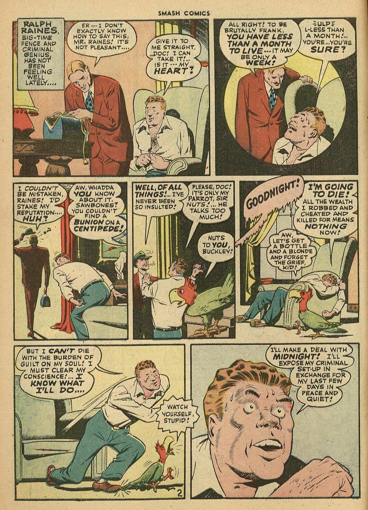 Read online Smash Comics comic -  Issue #69 - 4