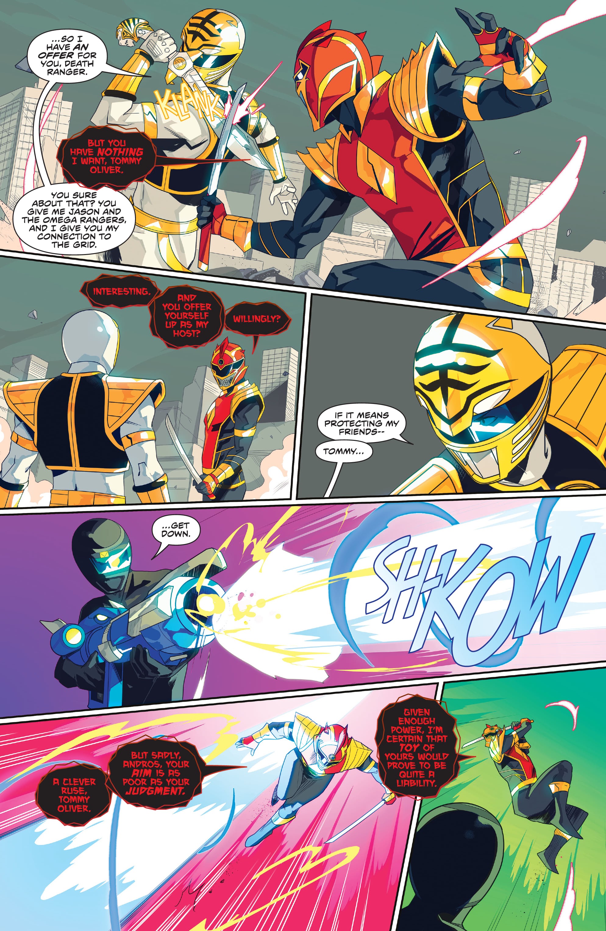 Read online Mighty Morphin Power Rangers comic -  Issue #100 - 22