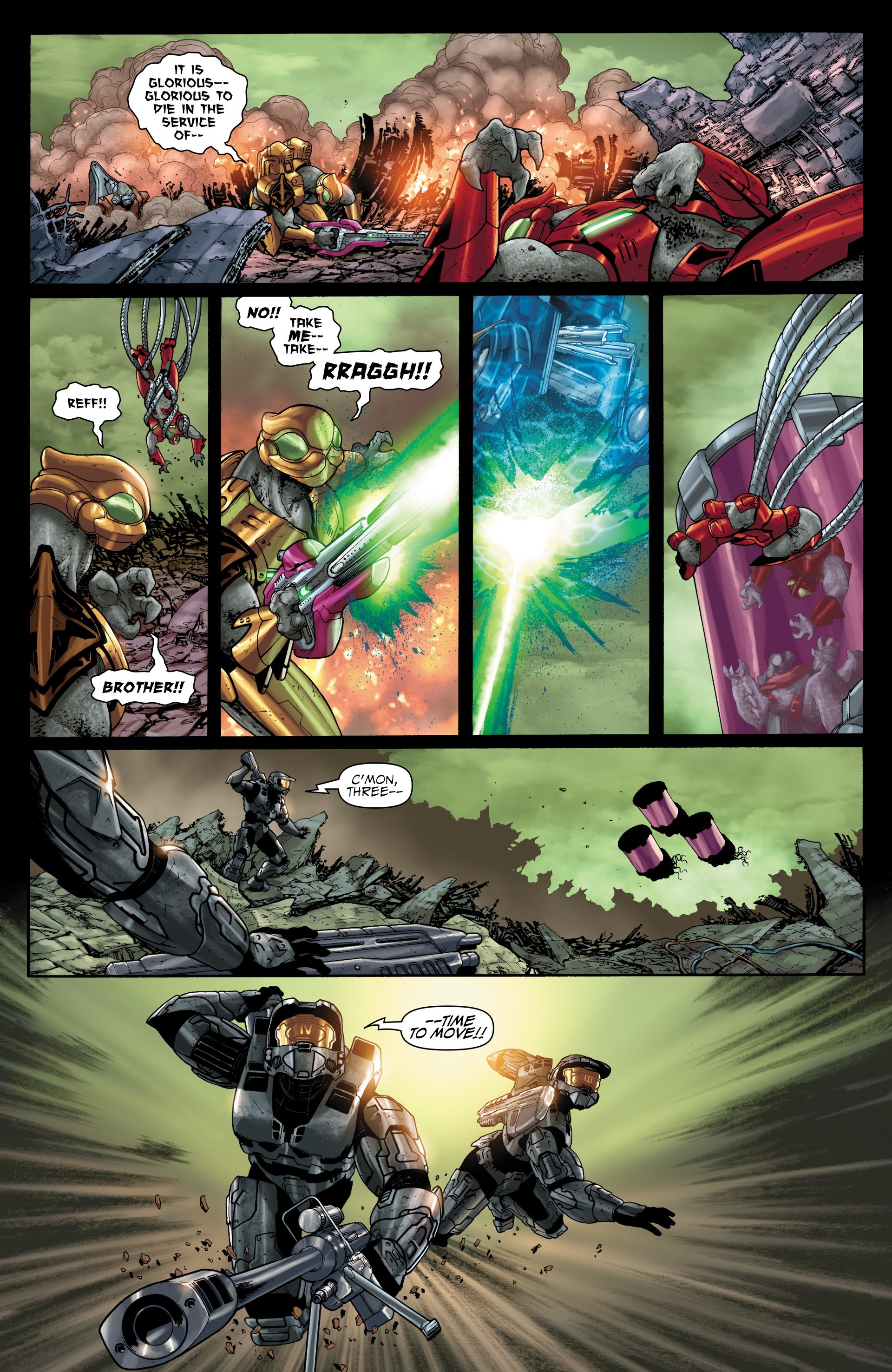 Read online Halo: Legacy Collection comic -  Issue # TPB (Part 3) - 62