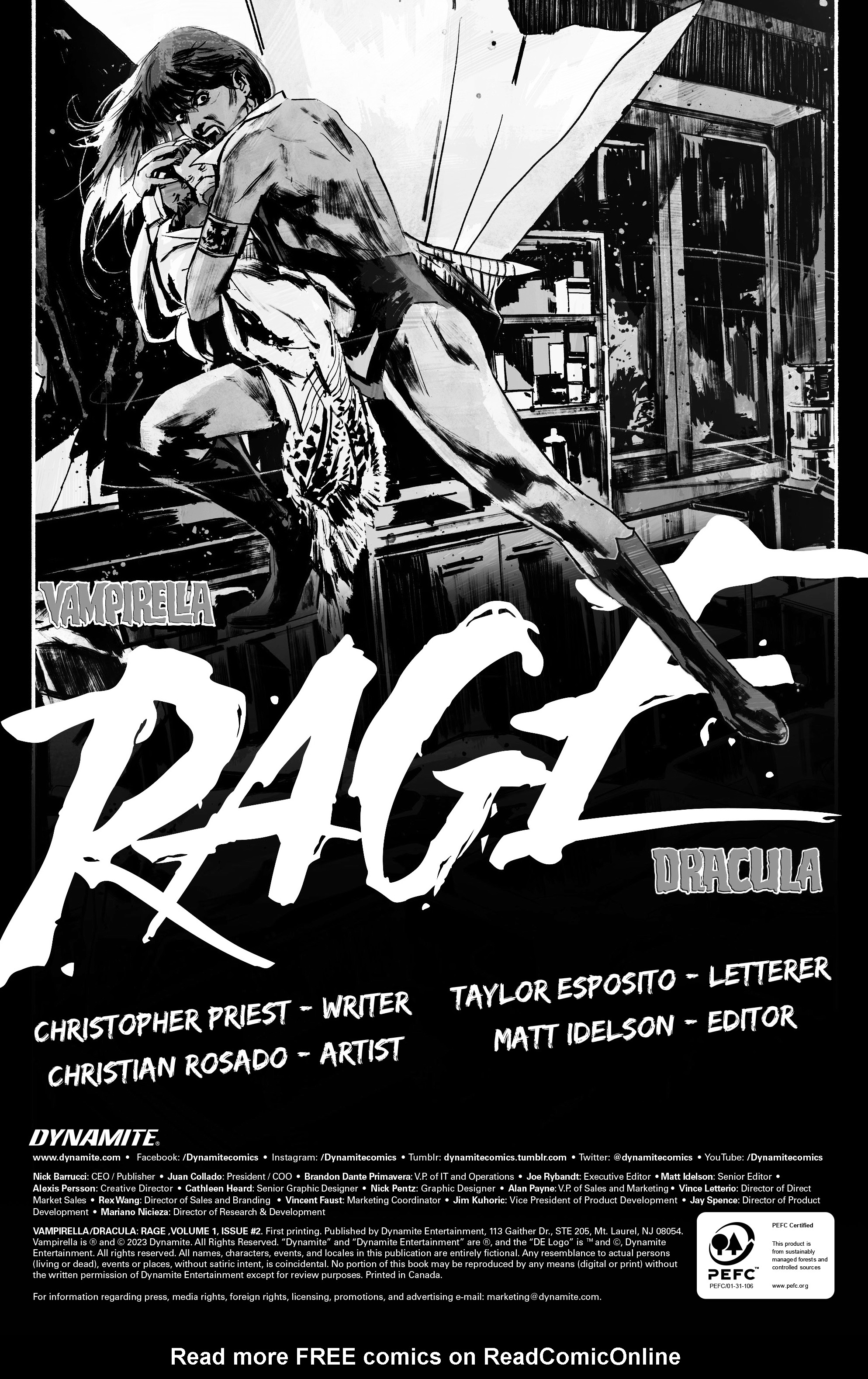 Read online Vampirella/Dracula: Rage comic -  Issue #2 - 6