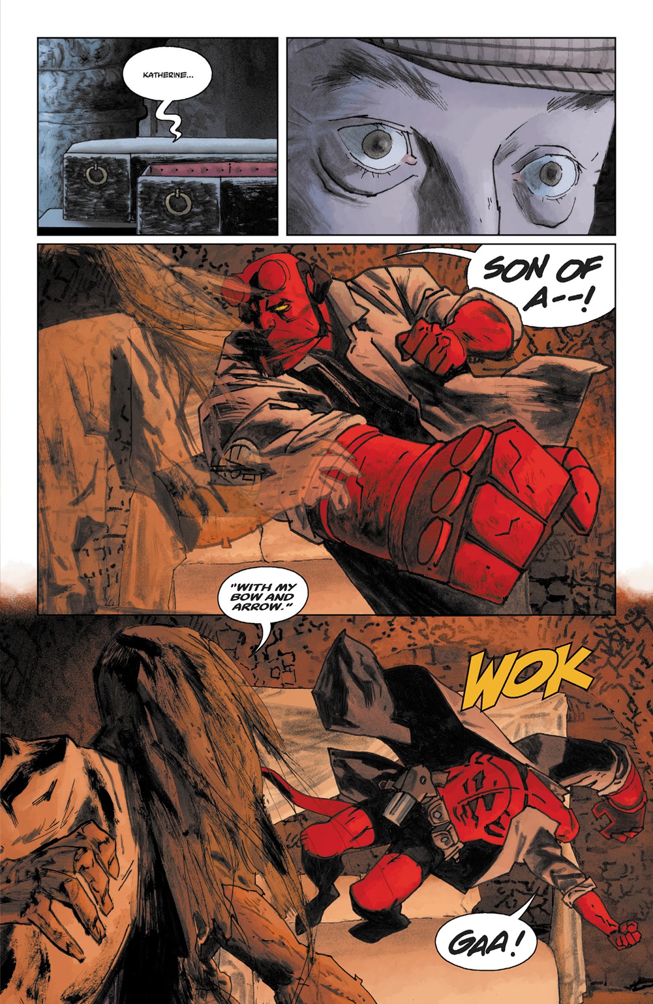 Read online Hellboy: The Bride Of Hell  and Others comic -  Issue # TPB - 100