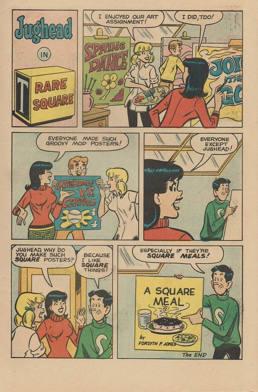 Read online Jughead's Jokes comic -  Issue #6 - 7