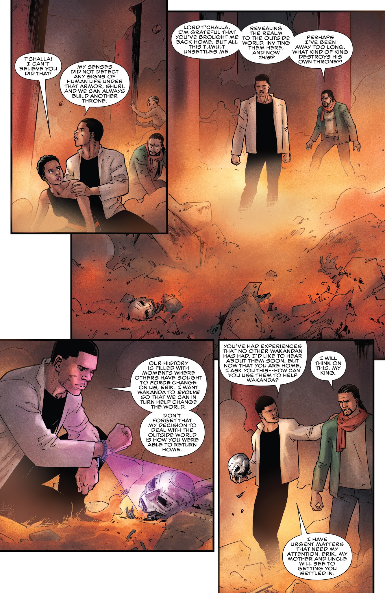 Read online Rise of the Black Panther comic -  Issue #4 - 5