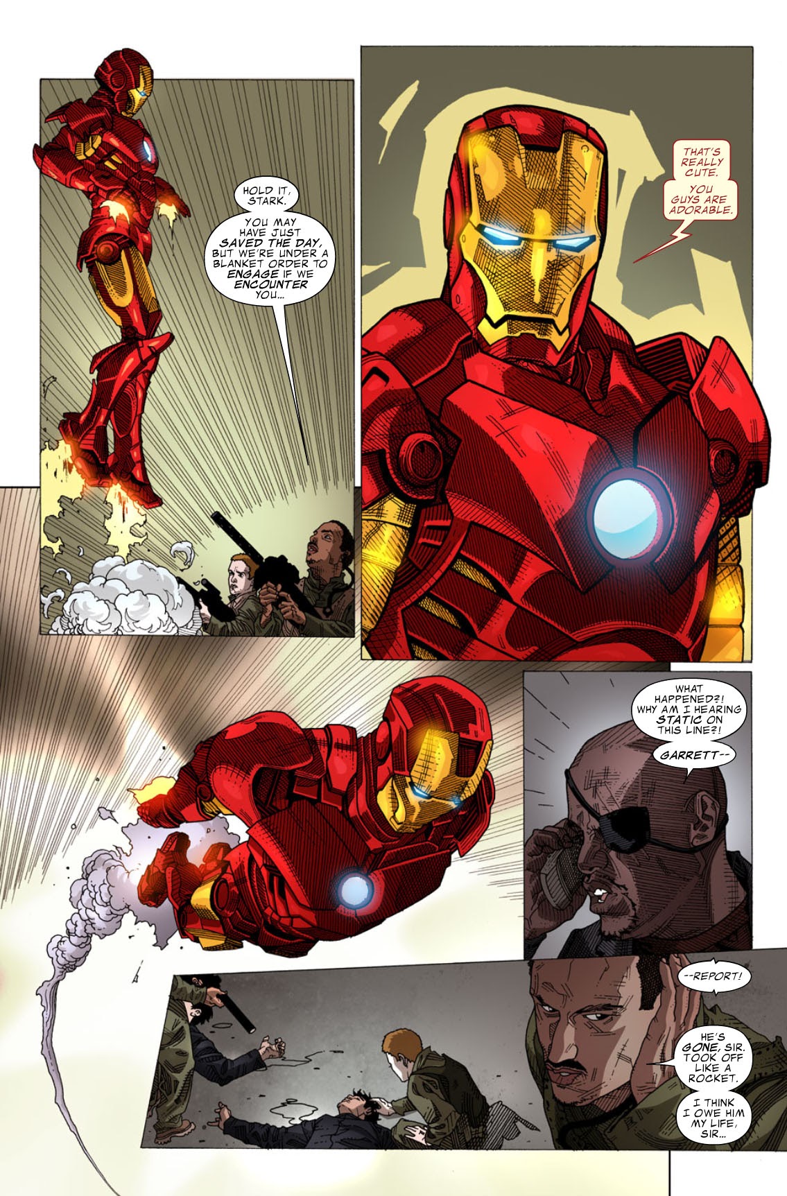 Read online Iron Man 2: Nick Fury: Director of S.H.I.E.L.D. comic -  Issue # Full - 8