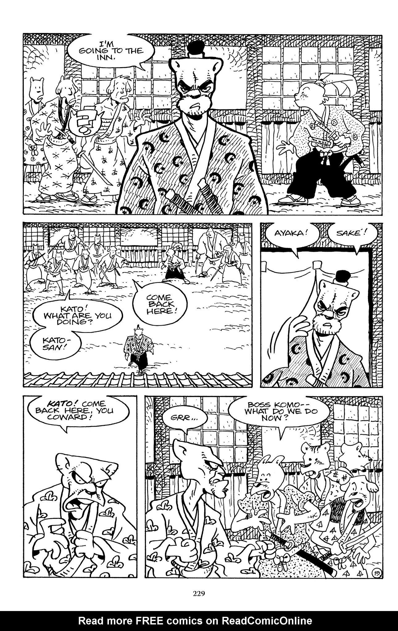 Read online The Usagi Yojimbo Saga comic -  Issue # TPB 7 - 224