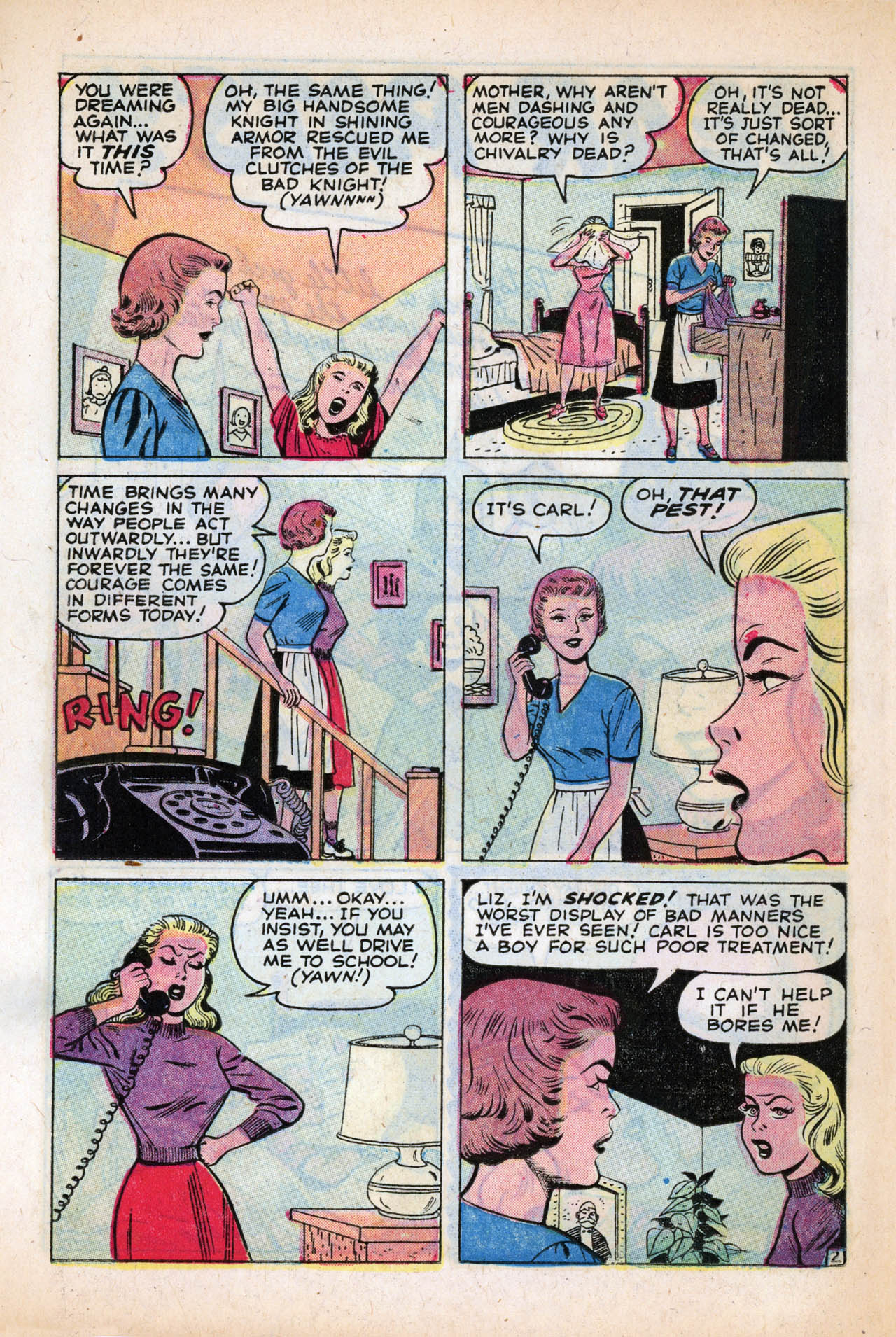 Read online Patsy Walker comic -  Issue #63 - 22