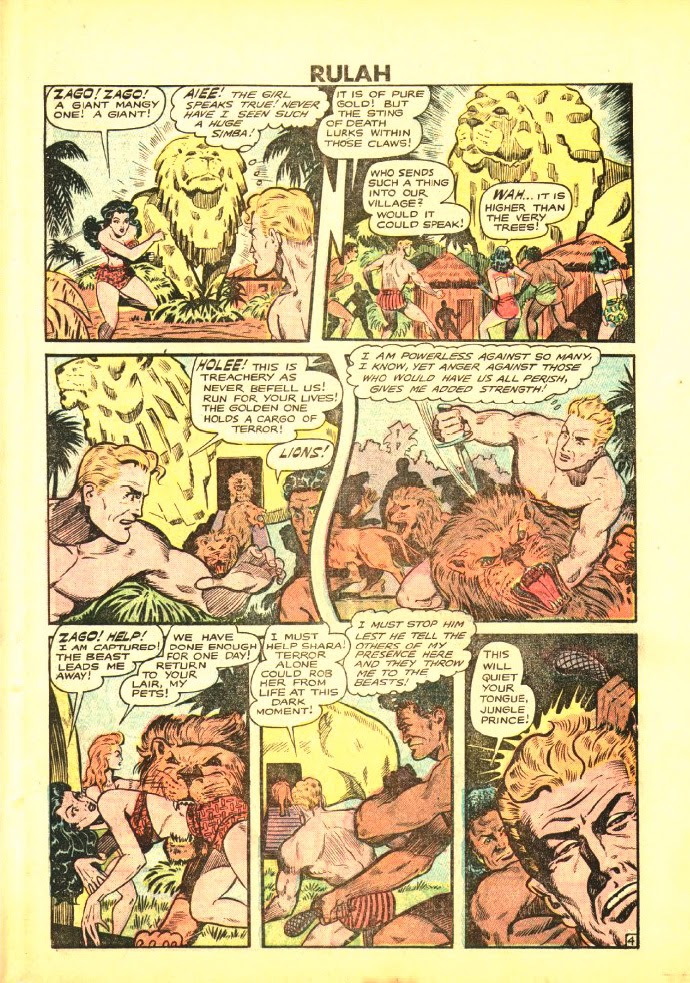 Read online Rulah - Jungle Goddess comic -  Issue #22 - 28