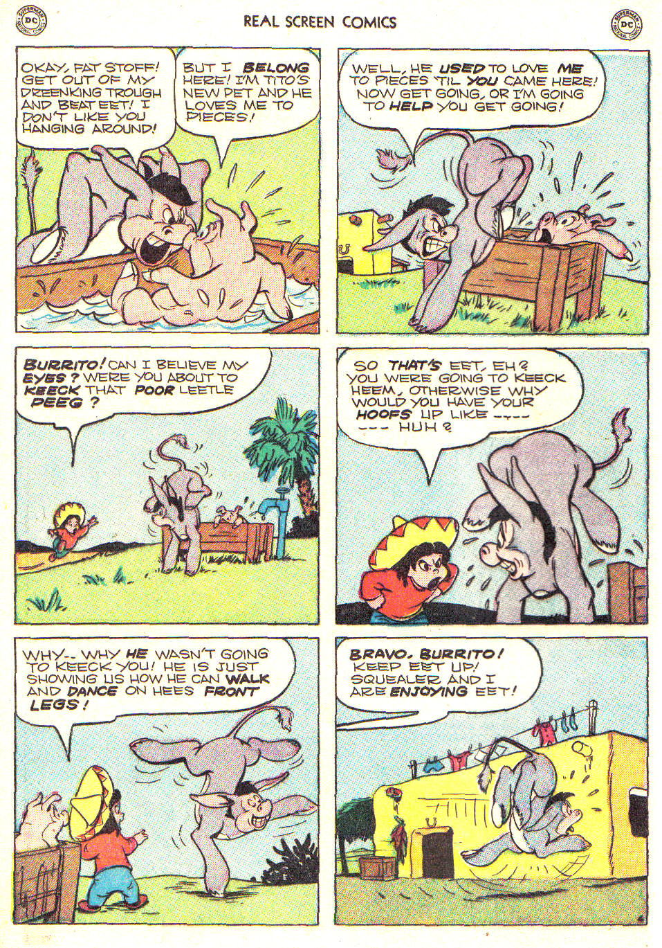 Read online Real Screen Comics comic -  Issue #32 - 16