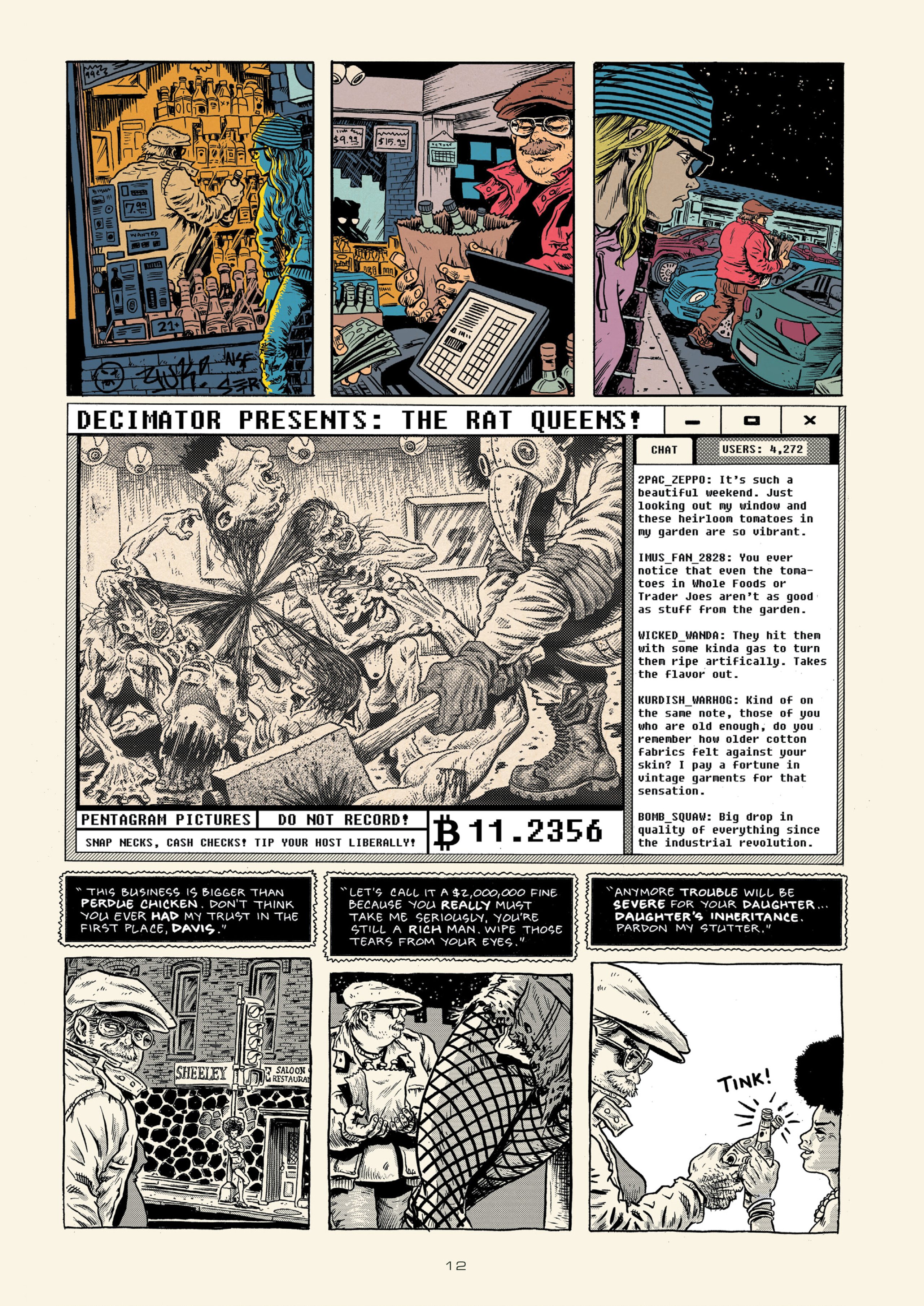 Read online Red Room: Trigger Warnings comic -  Issue # TPB - 22