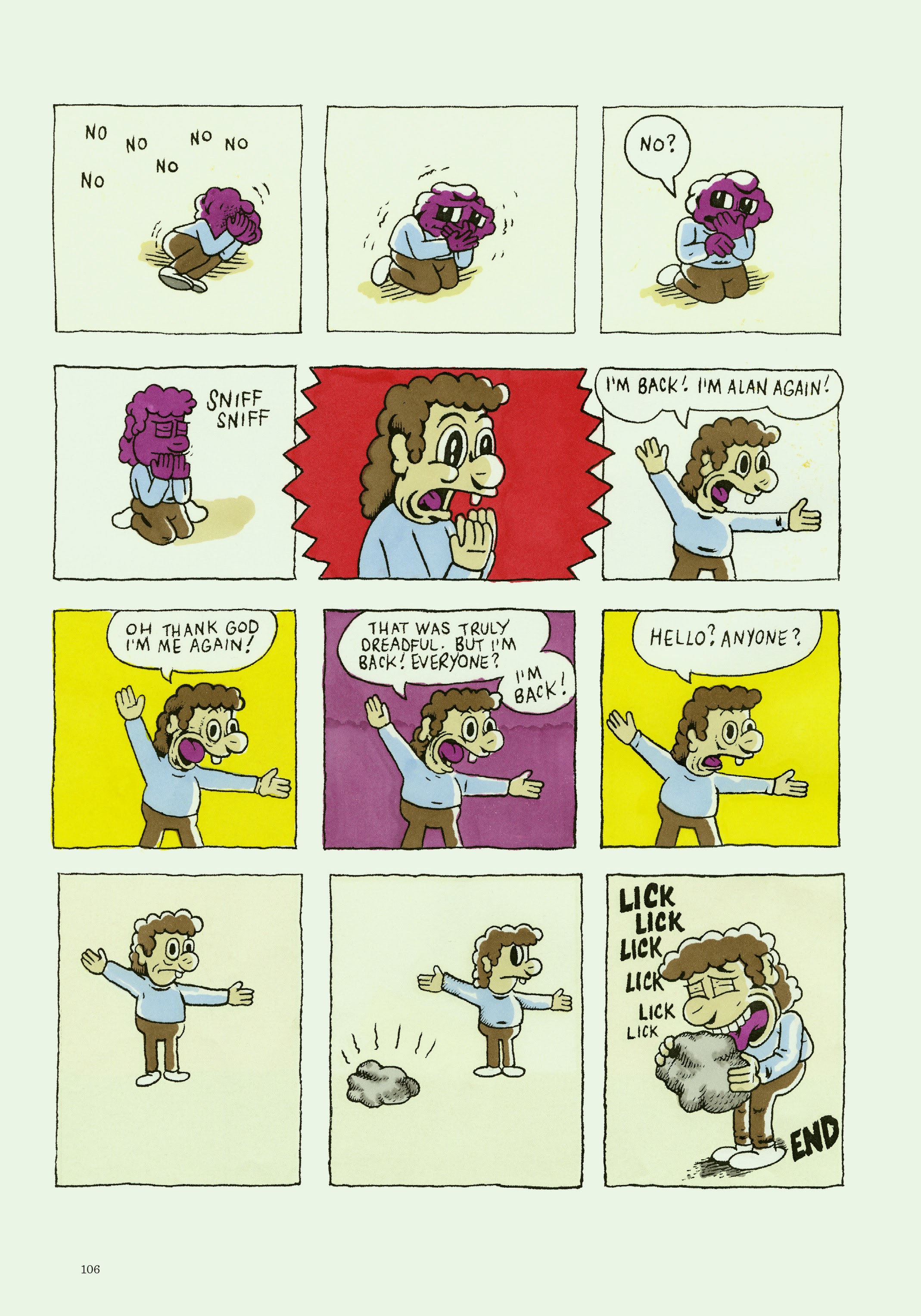 Read online Now: The New Comics Anthology comic -  Issue #7 - 106