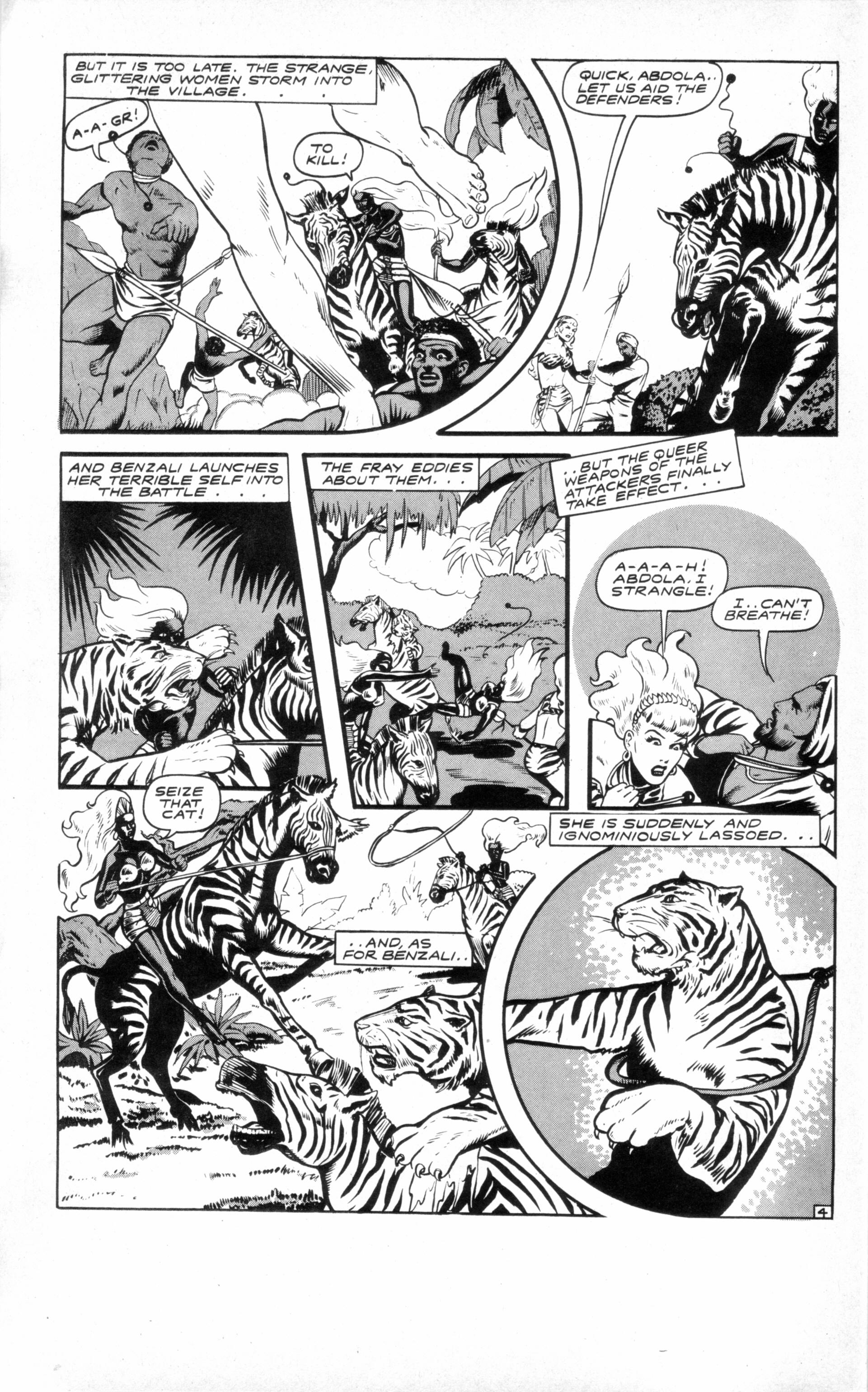 Read online Jungle Girls (1988) comic -  Issue #7 - 6