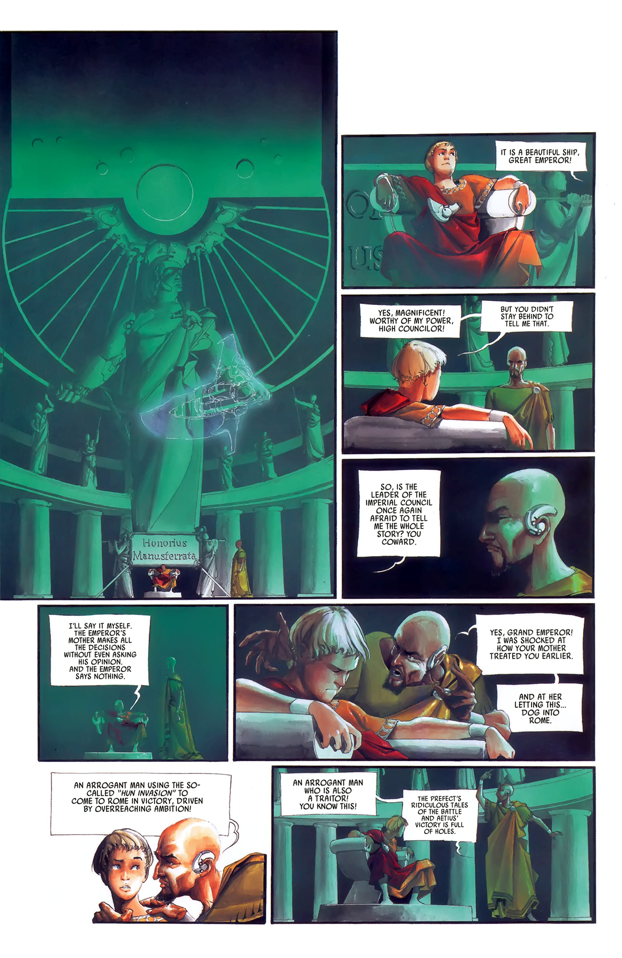 Read online Scourge of the Gods comic -  Issue #3 - 10