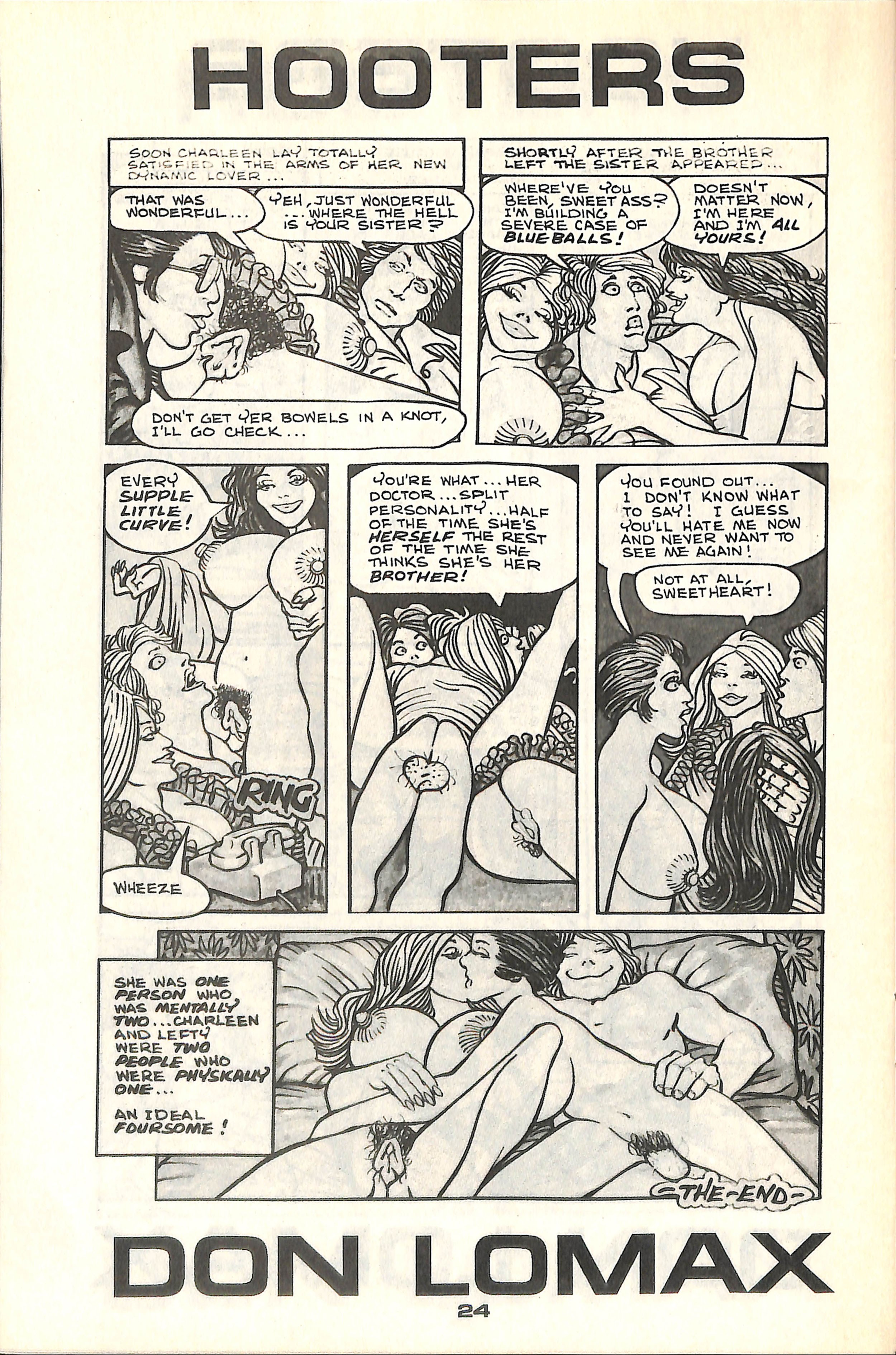 Read online Hooters comic -  Issue #5 - 29