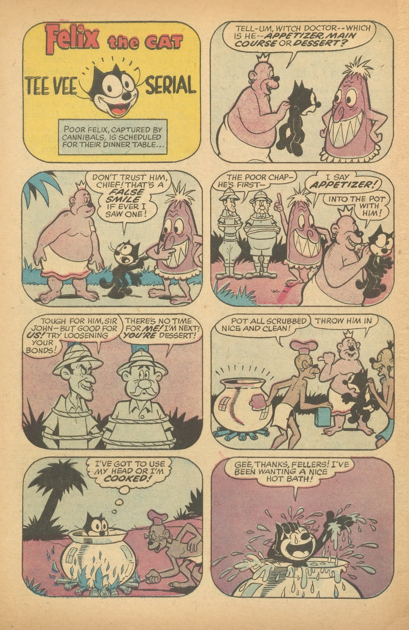 Read online Felix the Cat (1955) comic -  Issue #87 - 28
