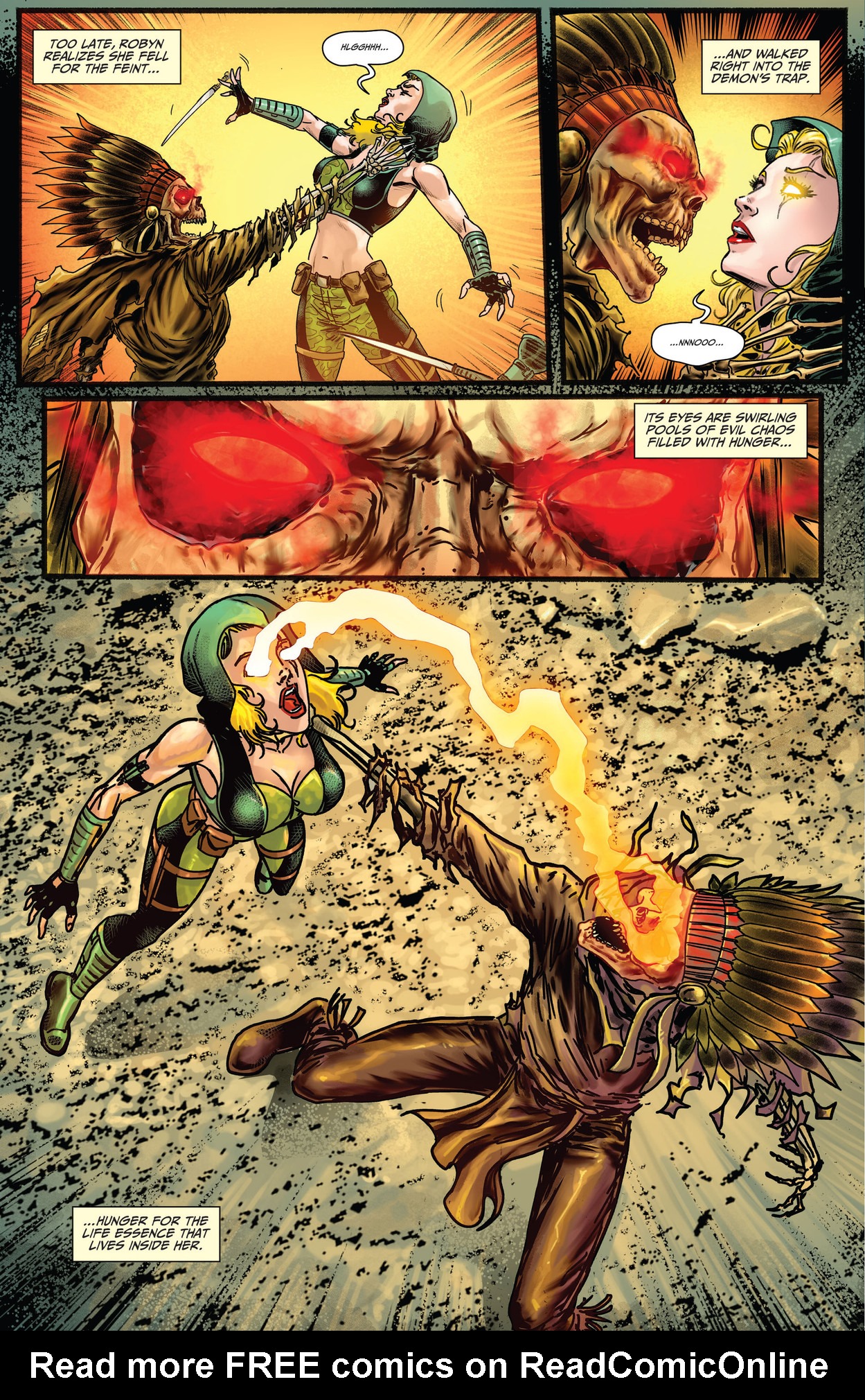 Read online Robyn Hood: Dark Shaman comic -  Issue # Full - 17