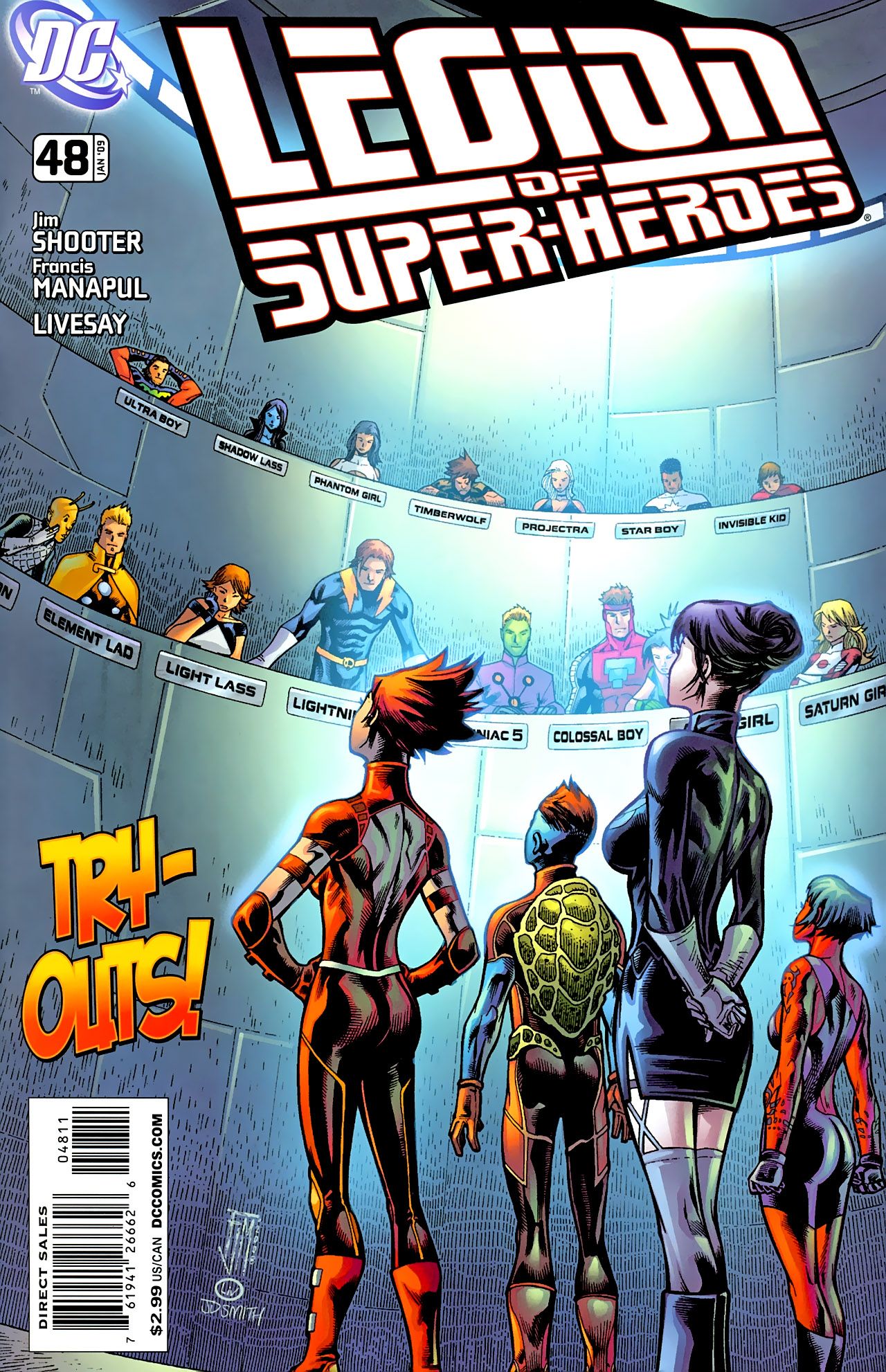 Read online Legion of Super-Heroes (2005) comic -  Issue #48 - 1