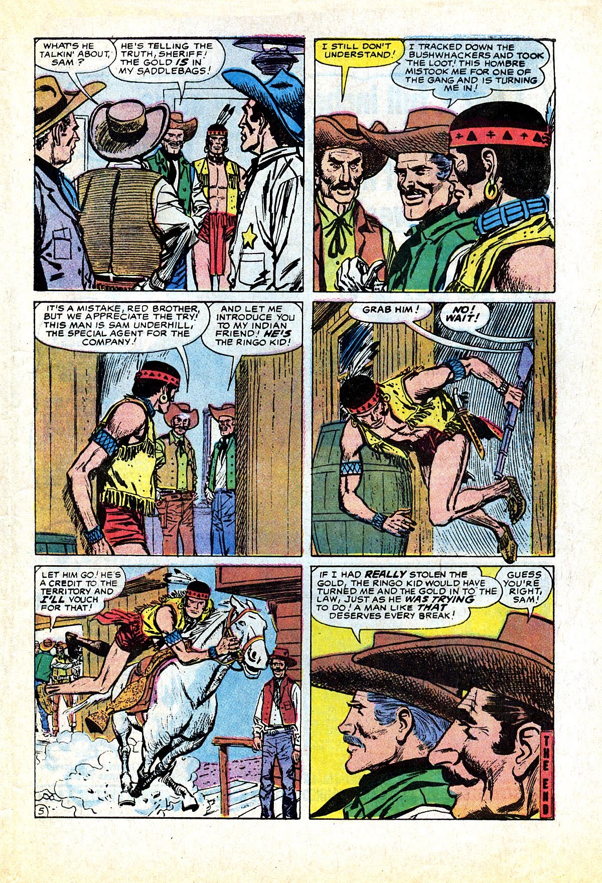 Read online Ringo Kid (1970) comic -  Issue #3 - 33