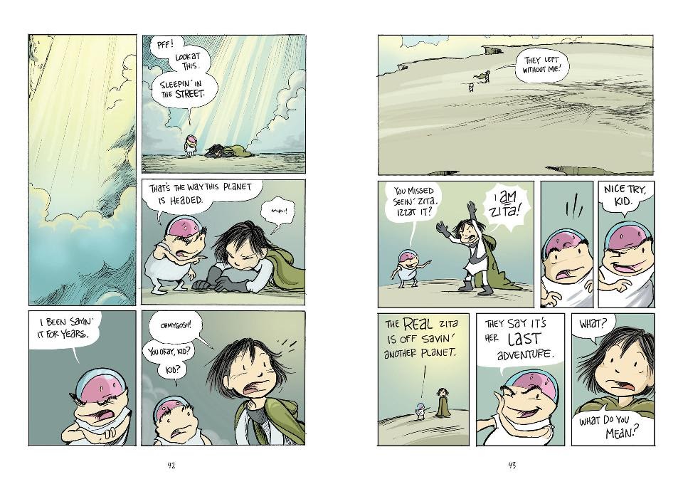 Read online Legends of Zita the Spacegirl comic -  Issue # TPB - 25