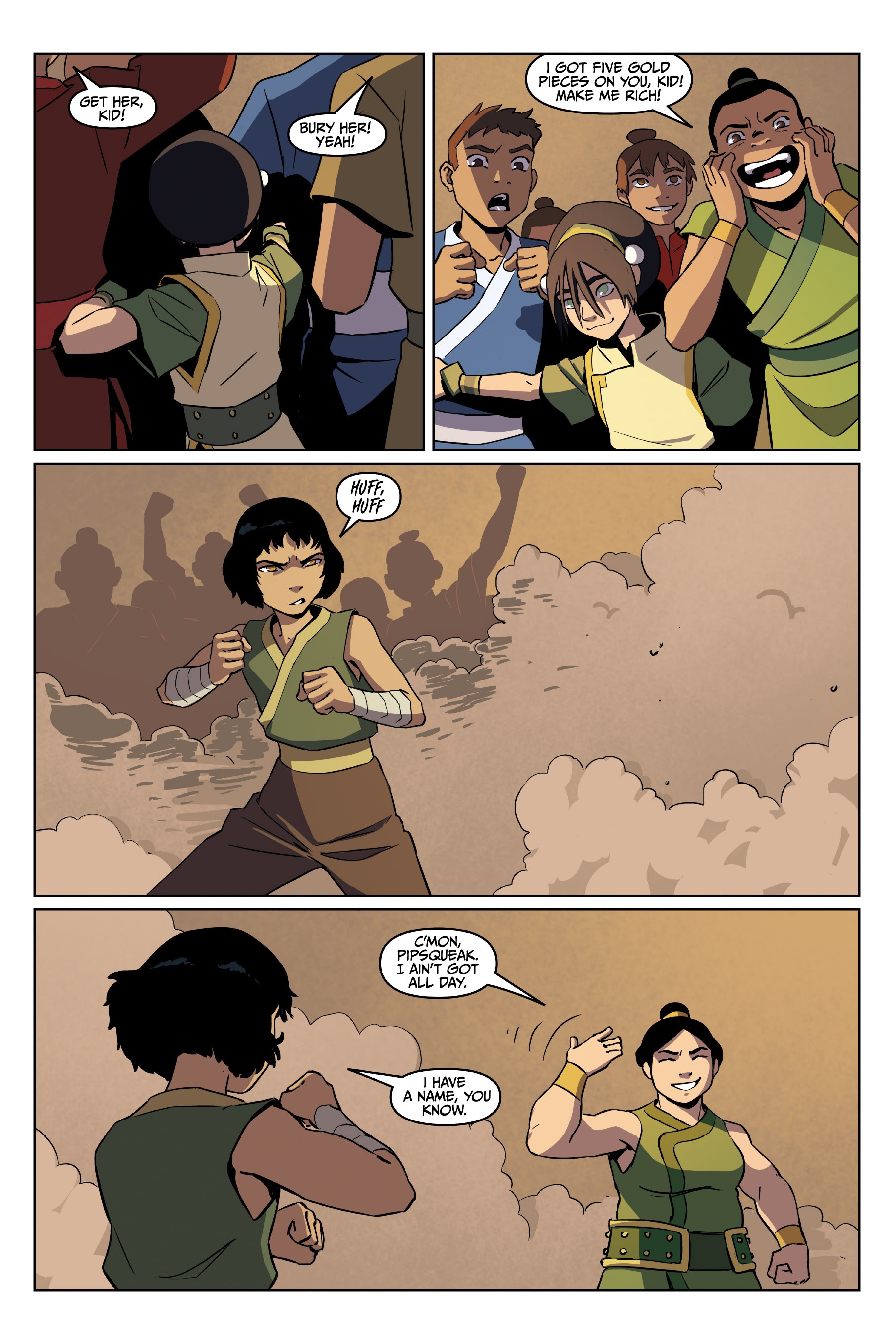 Read online Nickelodeon Avatar: The Last Airbender - Toph Beifong's Metalbending Academy comic -  Issue # TPB - 22