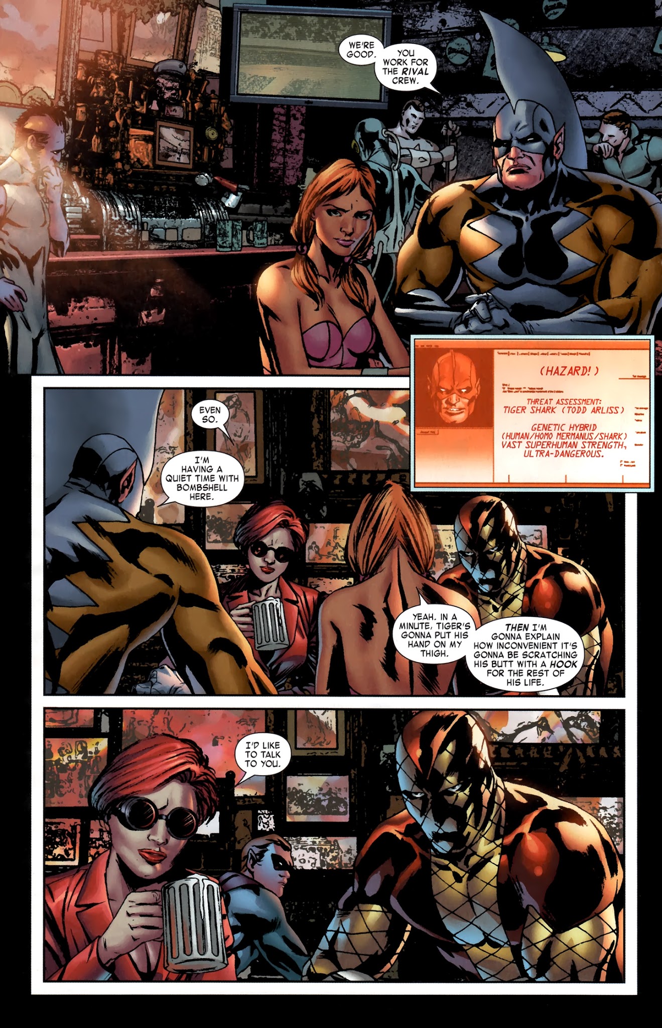 Read online Villains For Hire comic -  Issue #2 - 10