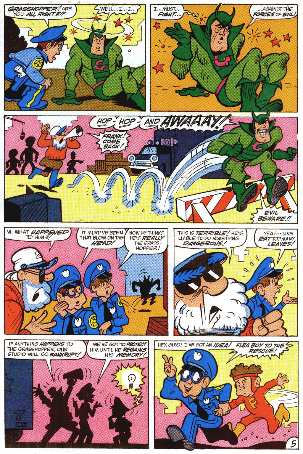 Read online Police Academy comic -  Issue #5 - 6