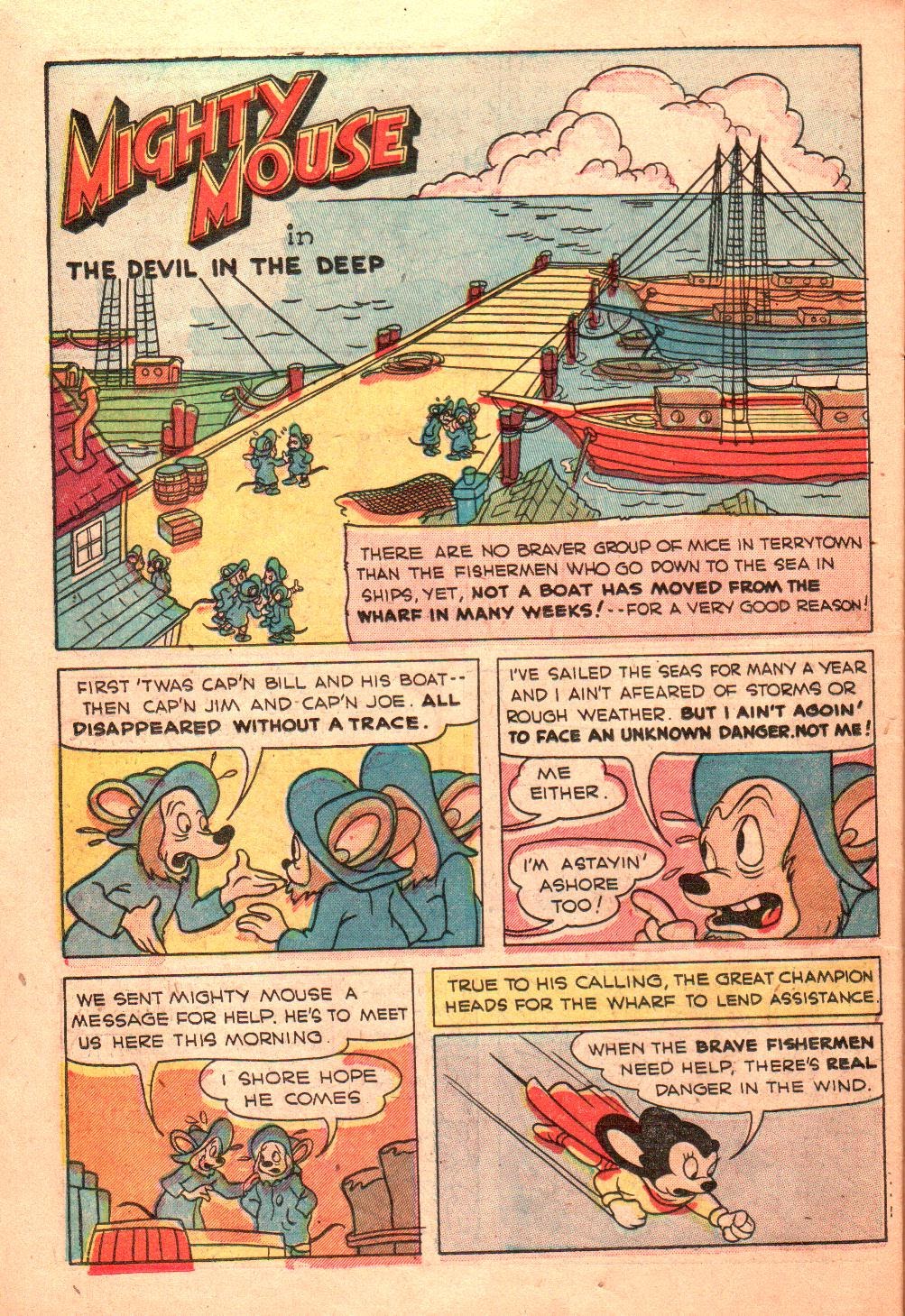 Read online Paul Terry's Mighty Mouse Comics comic -  Issue #15 - 26