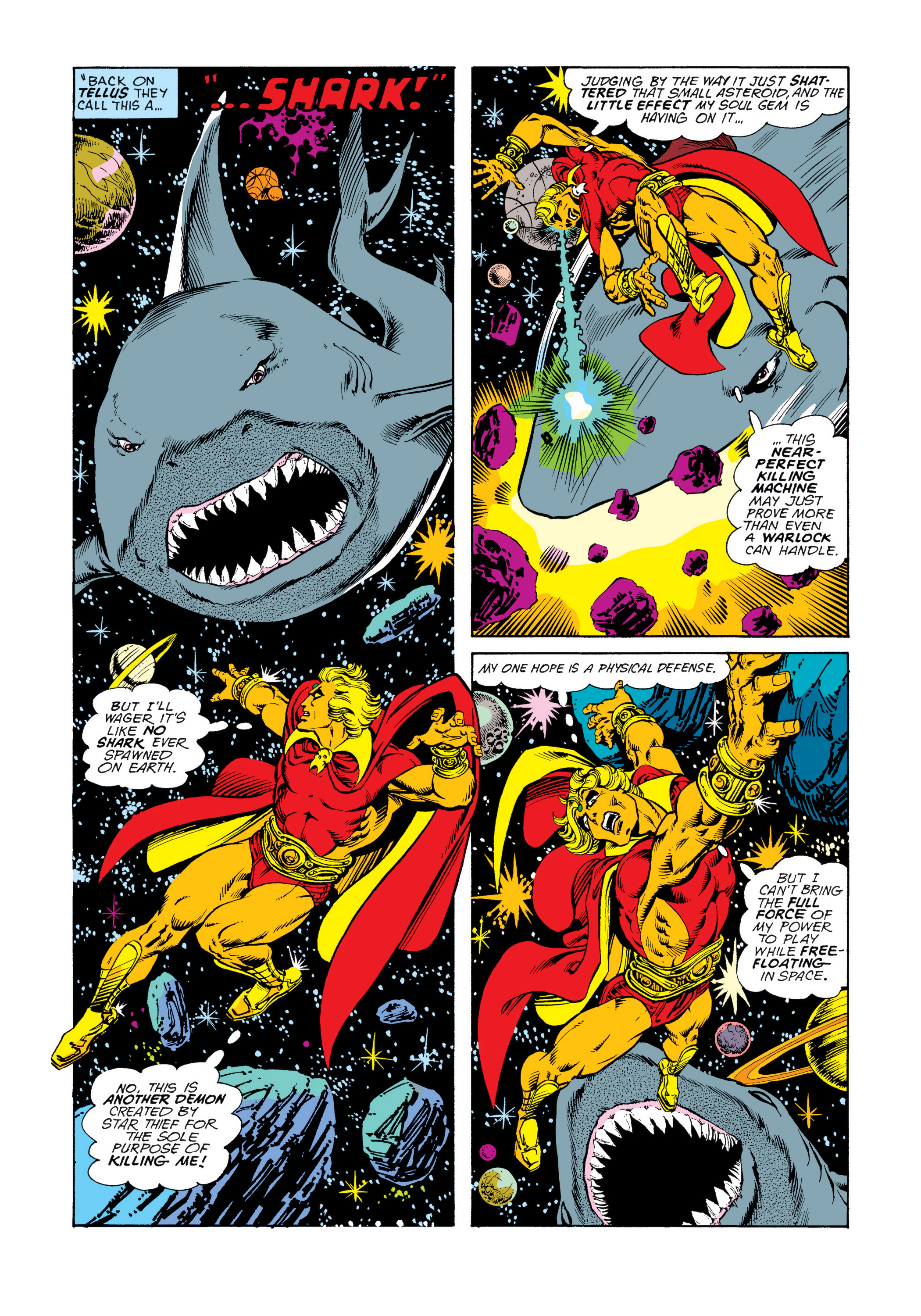 Read online Marvel Masterworks: Warlock comic -  Issue # TPB 2 (Part 2) - 86
