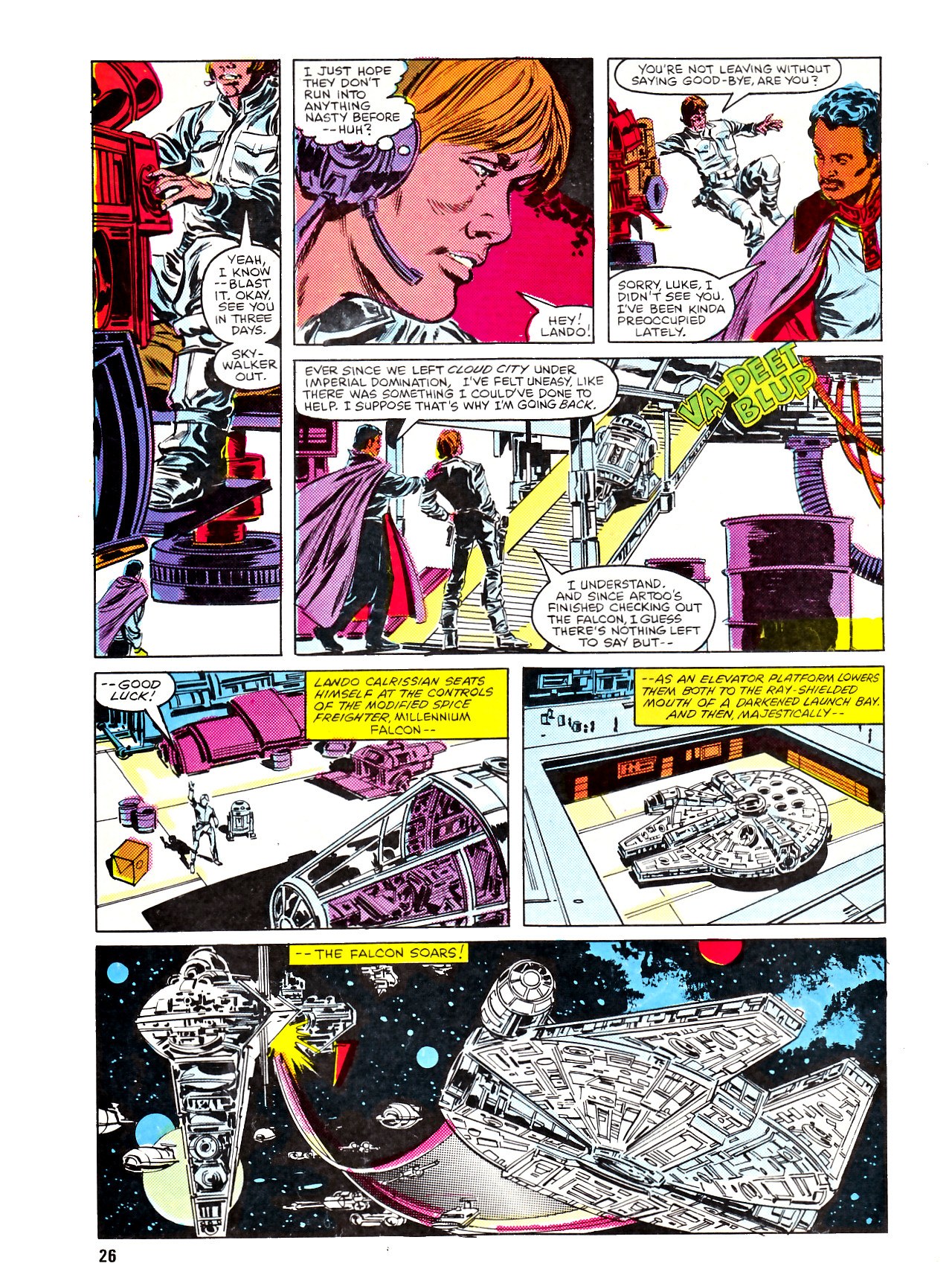 Read online Return of the Jedi comic -  Issue #93 - 26