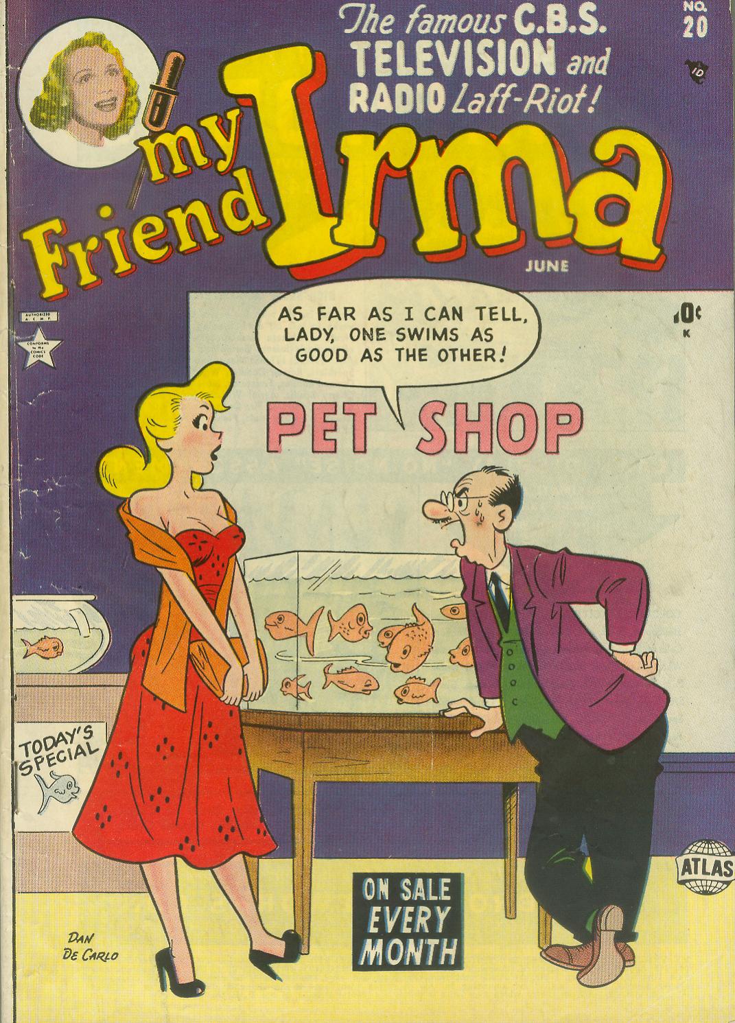 Read online My Friend Irma comic -  Issue #20 - 1