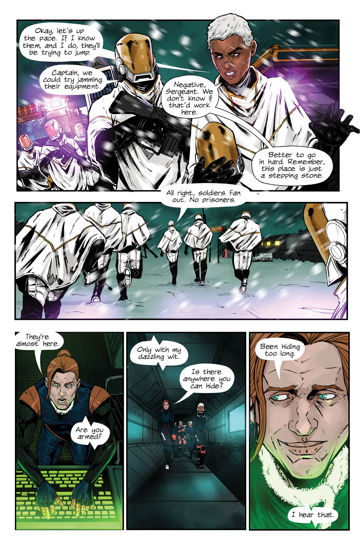 Read online Antarctica comic -  Issue #5 - 6