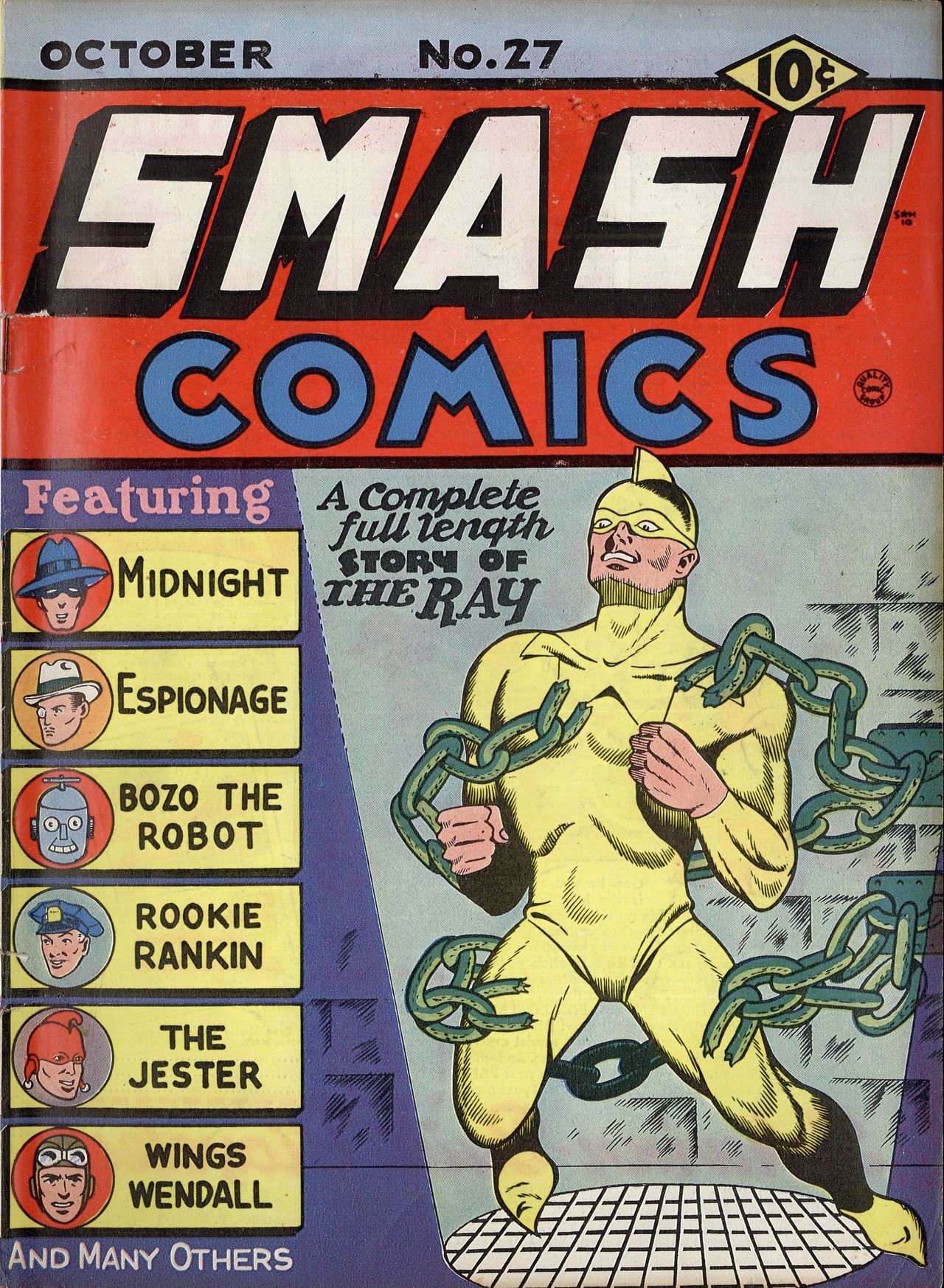 Read online Smash Comics comic -  Issue #27 - 1