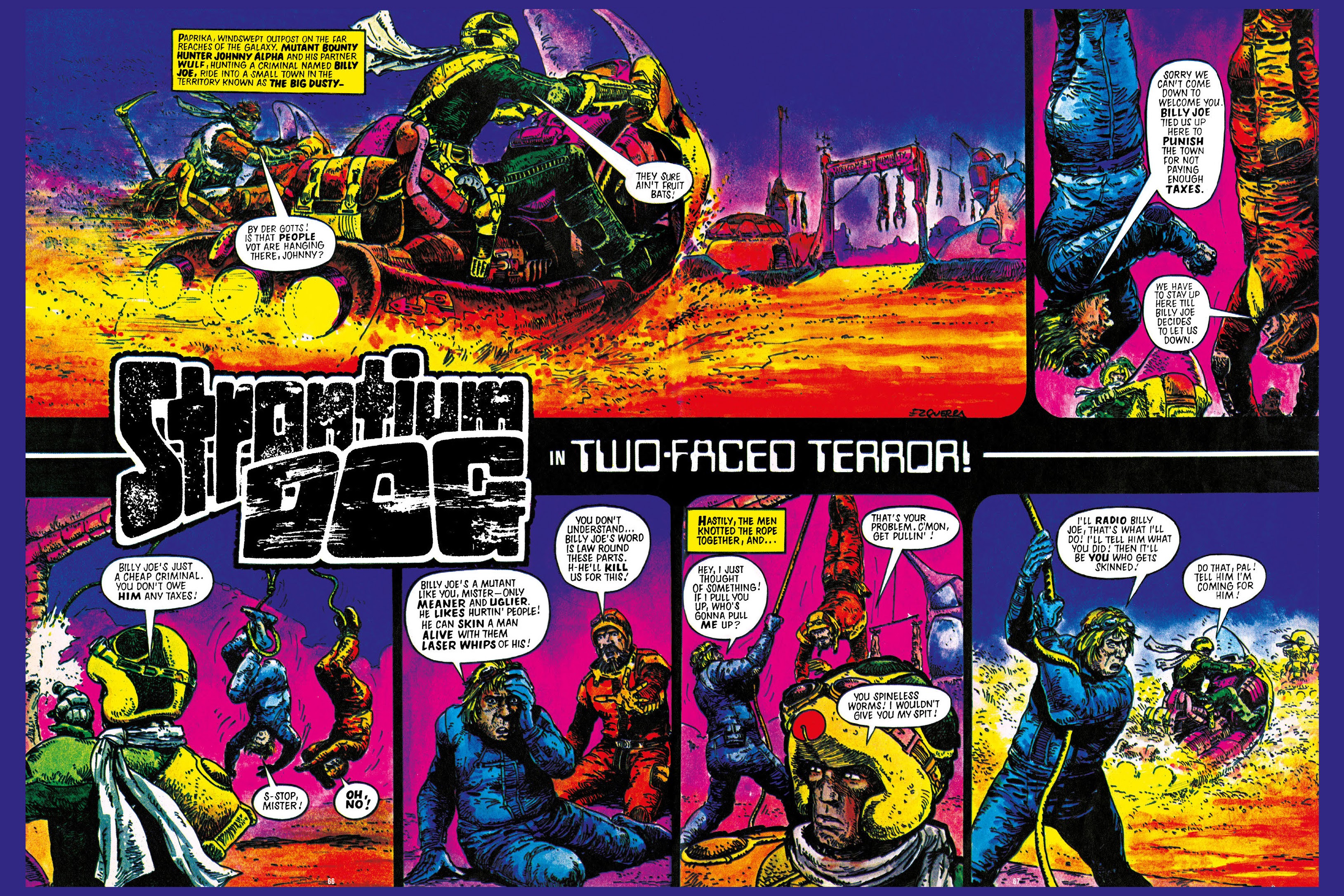 Read online Strontium Dog Search and Destroy: The Starlord Years comic -  Issue # TPB - 61