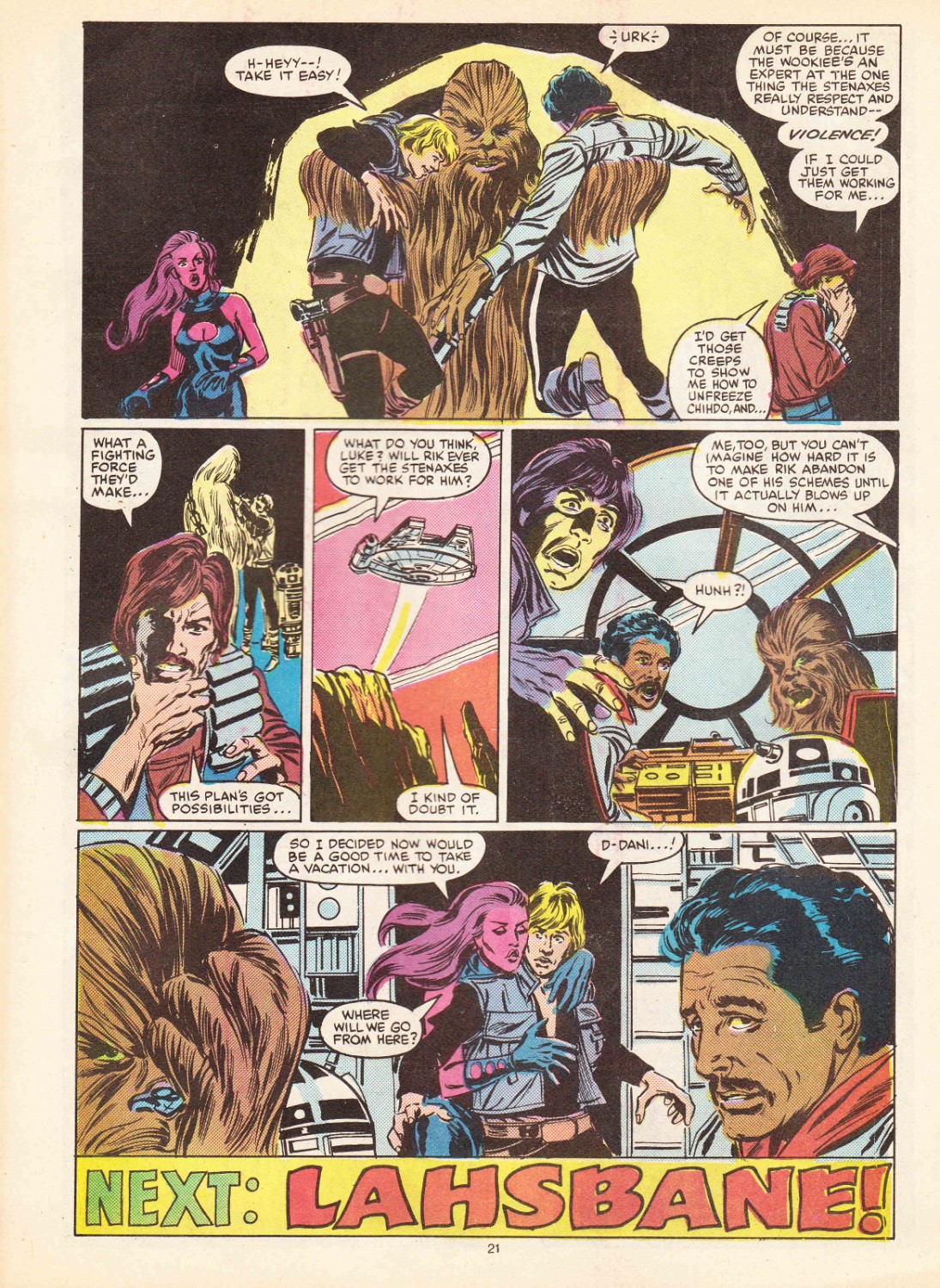 Read online Return of the Jedi comic -  Issue #3 - 21