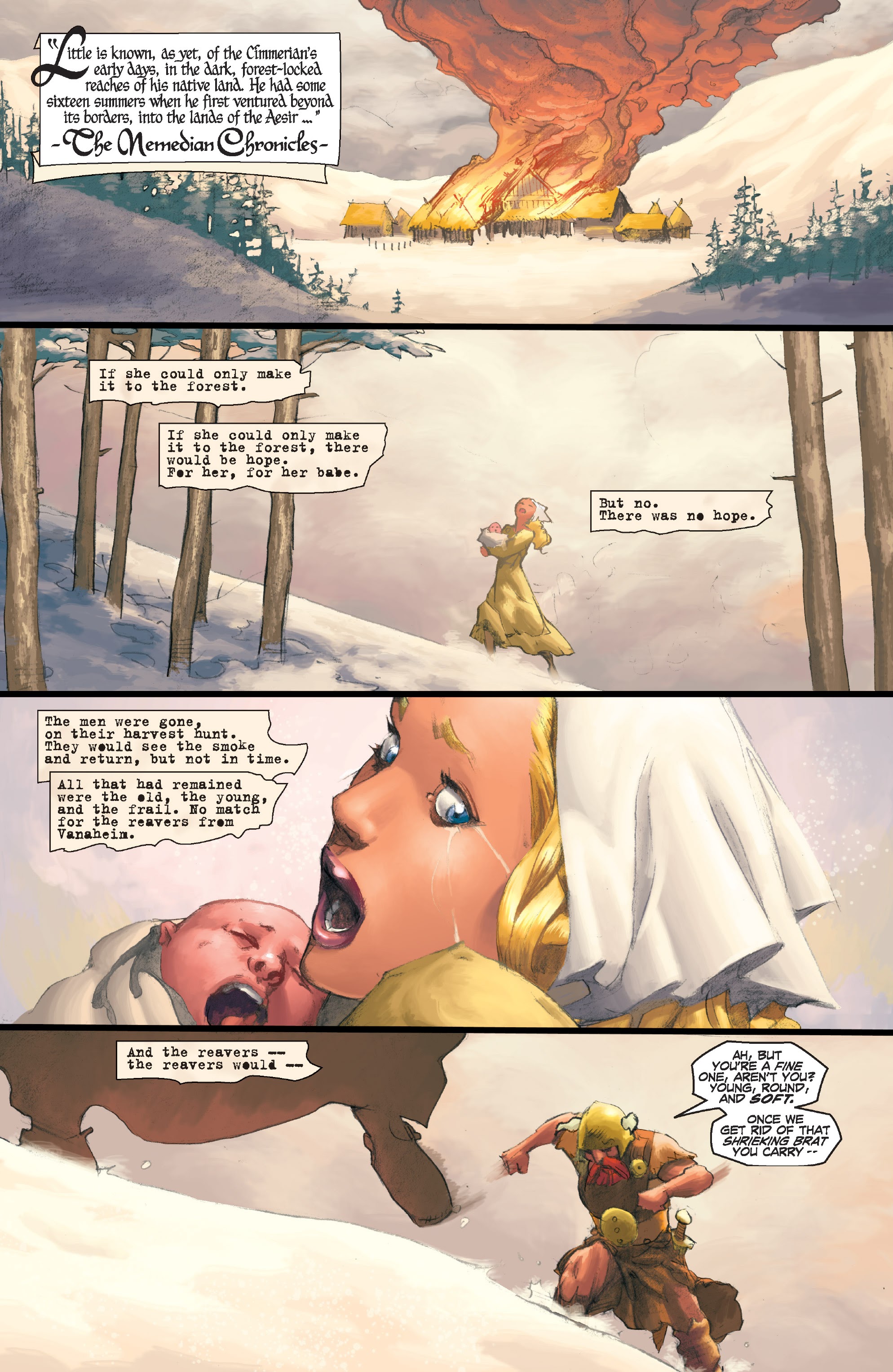 Read online Conan Chronicles Epic Collection comic -  Issue # TPB Out of the Darksome Hills (Part 1) - 22