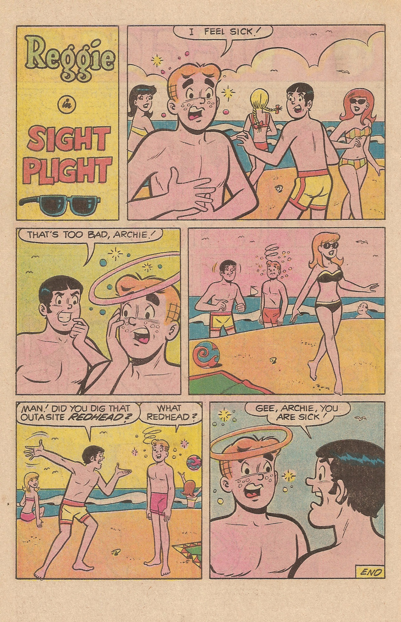 Read online Reggie's Wise Guy Jokes comic -  Issue #39 - 18