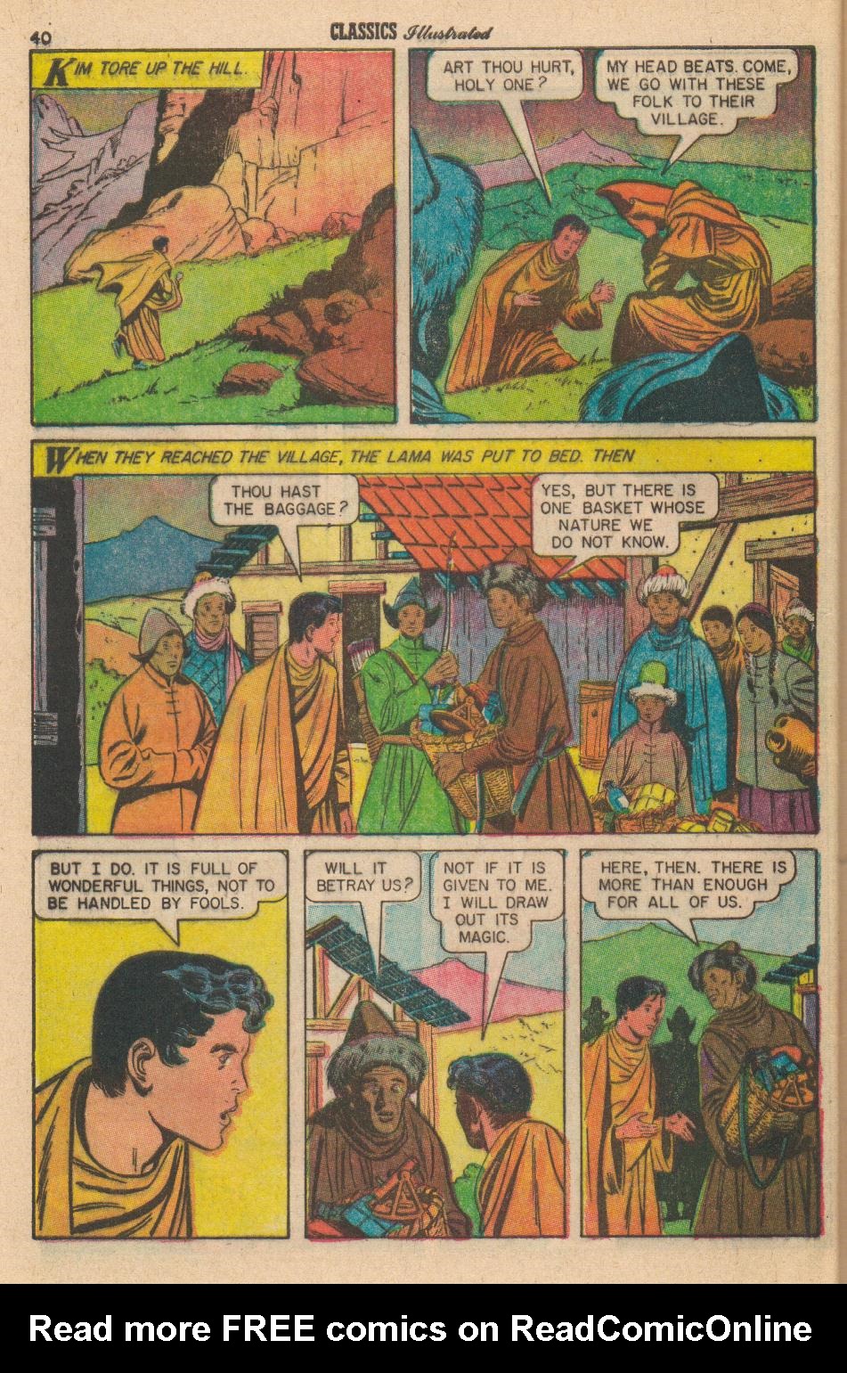 Read online Classics Illustrated comic -  Issue #143 - 42
