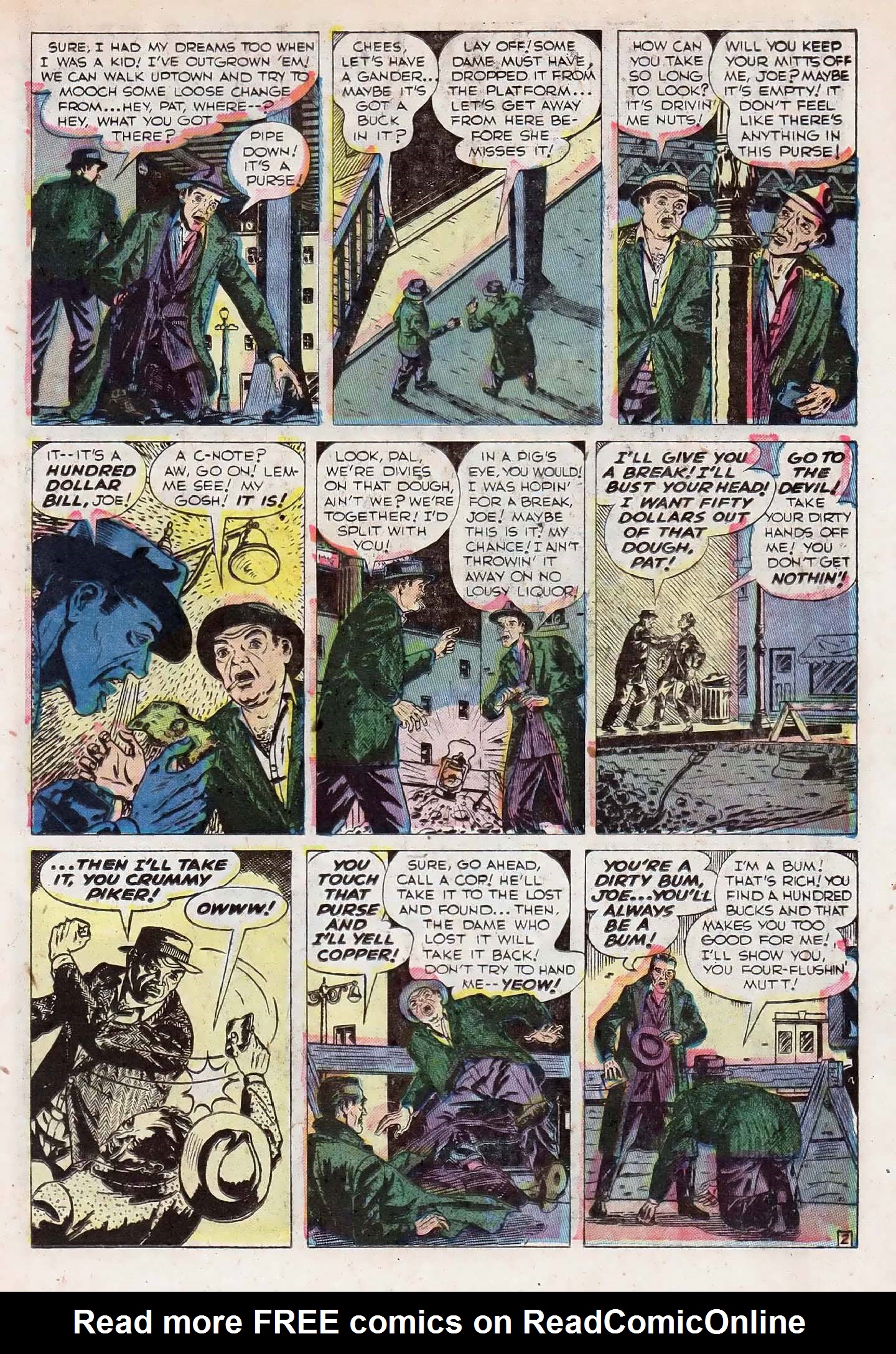 Read online Crime Cases Comics (1951) comic -  Issue #12 - 13
