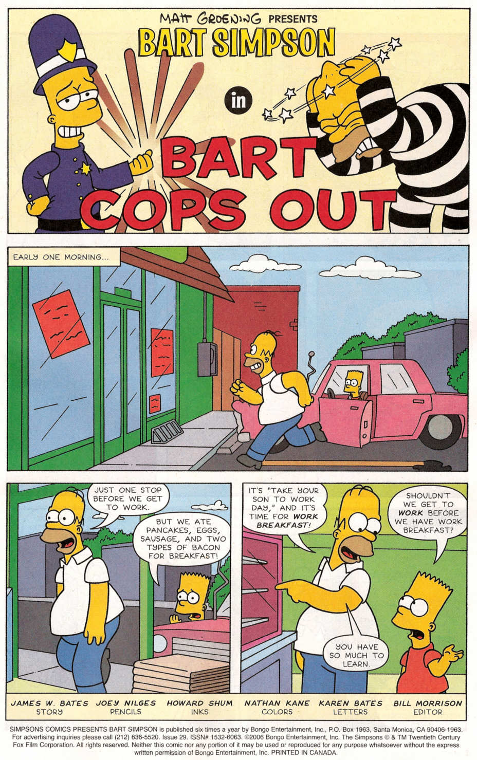 Read online Bart Simpson comic -  Issue #29 - 2