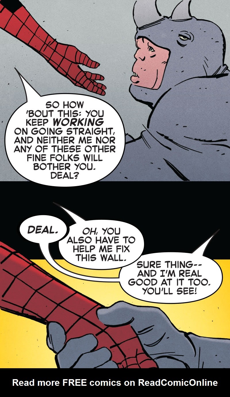 Read online Mighty Marvel Holiday Special: Halloween with the Rhino Infinity Comic comic -  Issue # Full - 33