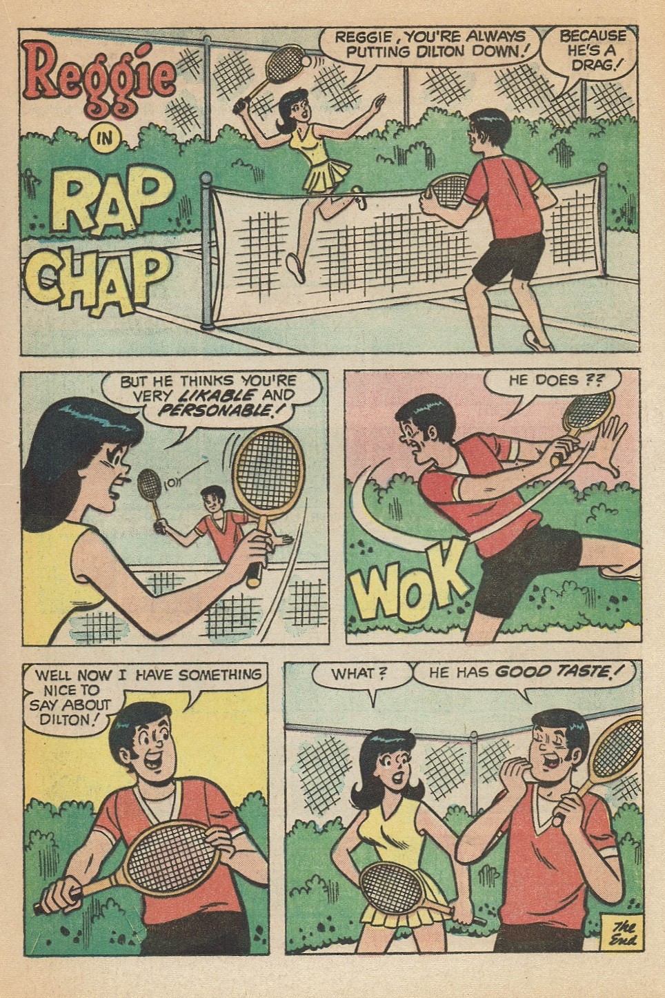 Read online Reggie's Wise Guy Jokes comic -  Issue #23 - 25