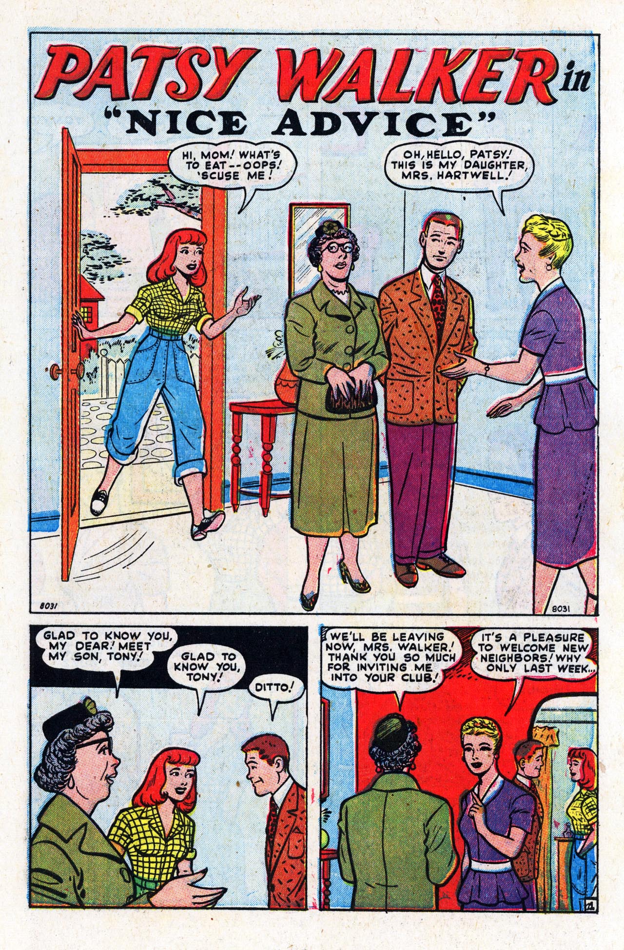 Read online Patsy Walker comic -  Issue #34 - 42